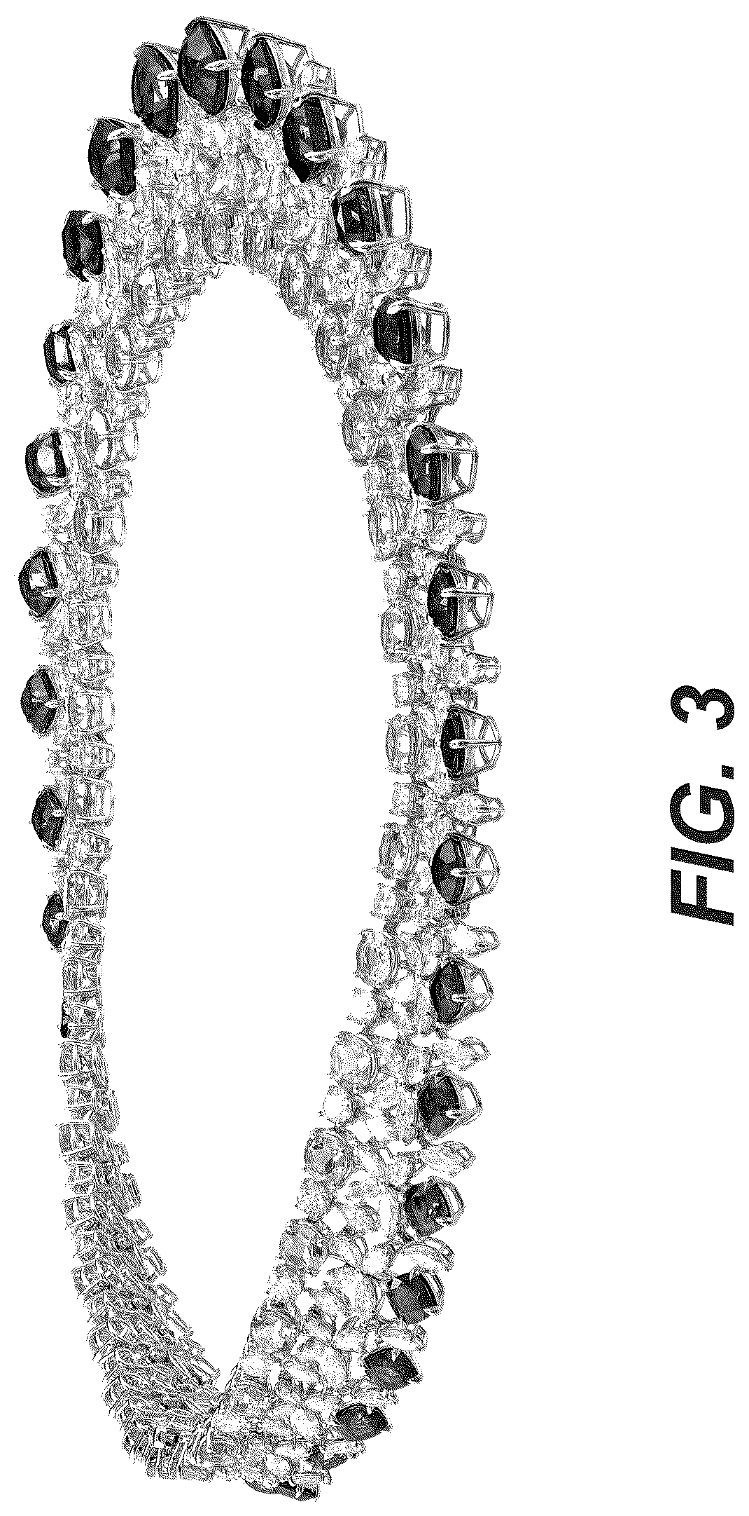 Patent USD1044562 Figure 3 – Necklace