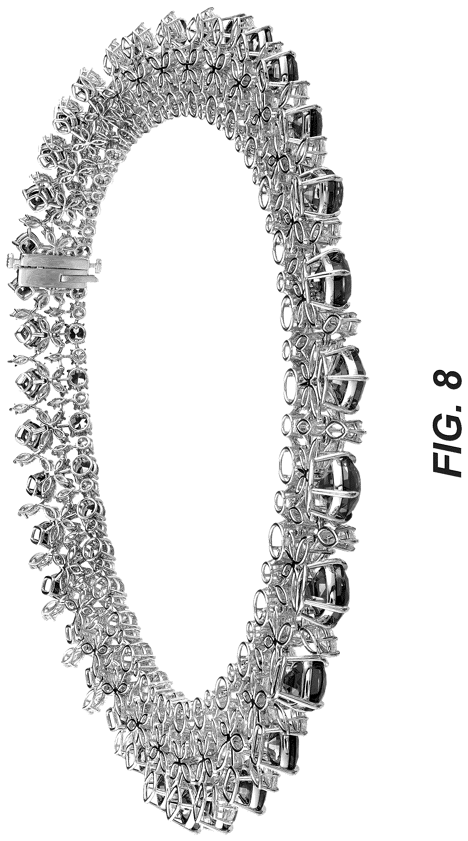 Patent USD1044562 Figure 8 – Necklace