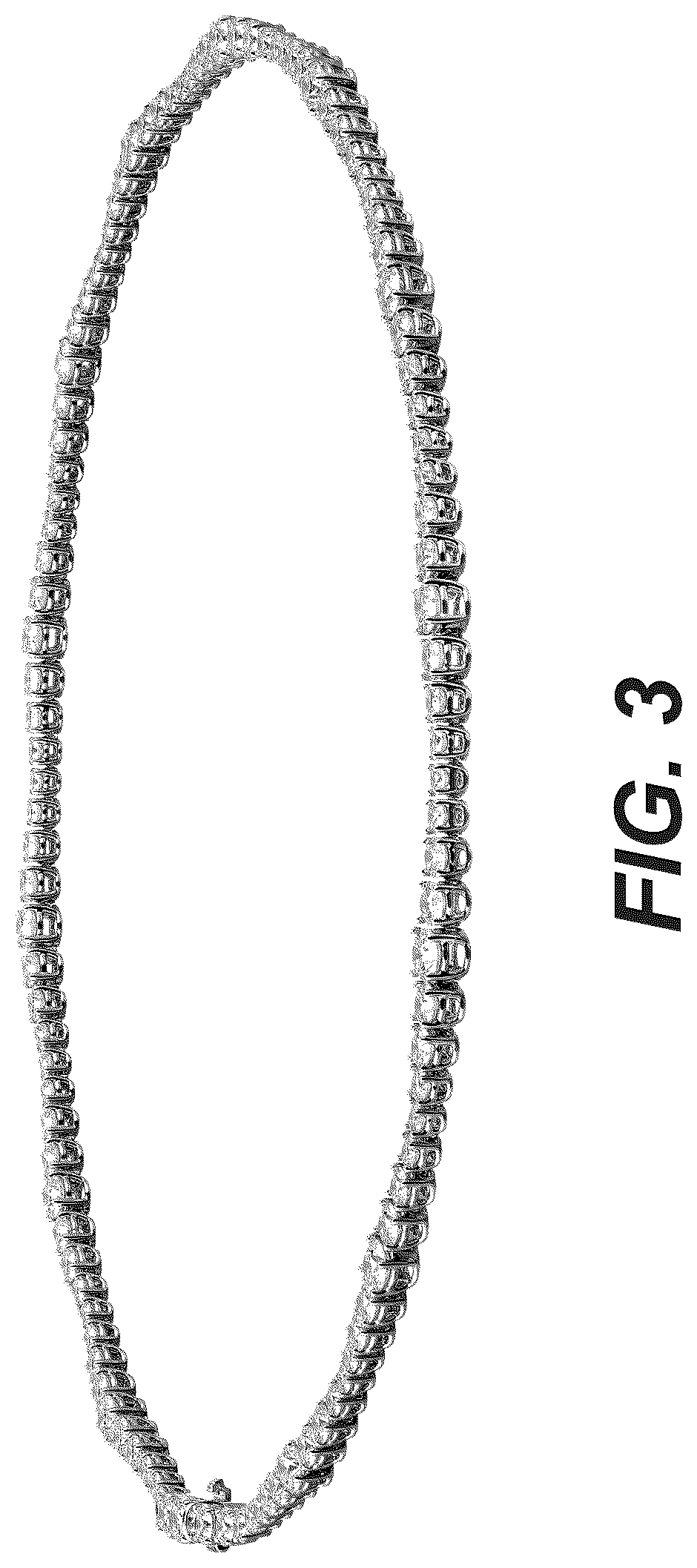 Patent USD1044563 Figure 3 – Necklace