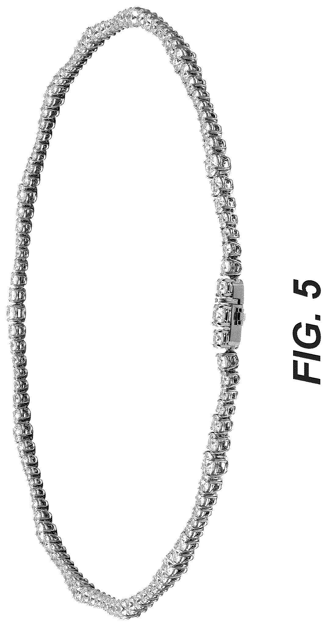 Patent USD1044563 Figure 5 – Necklace
