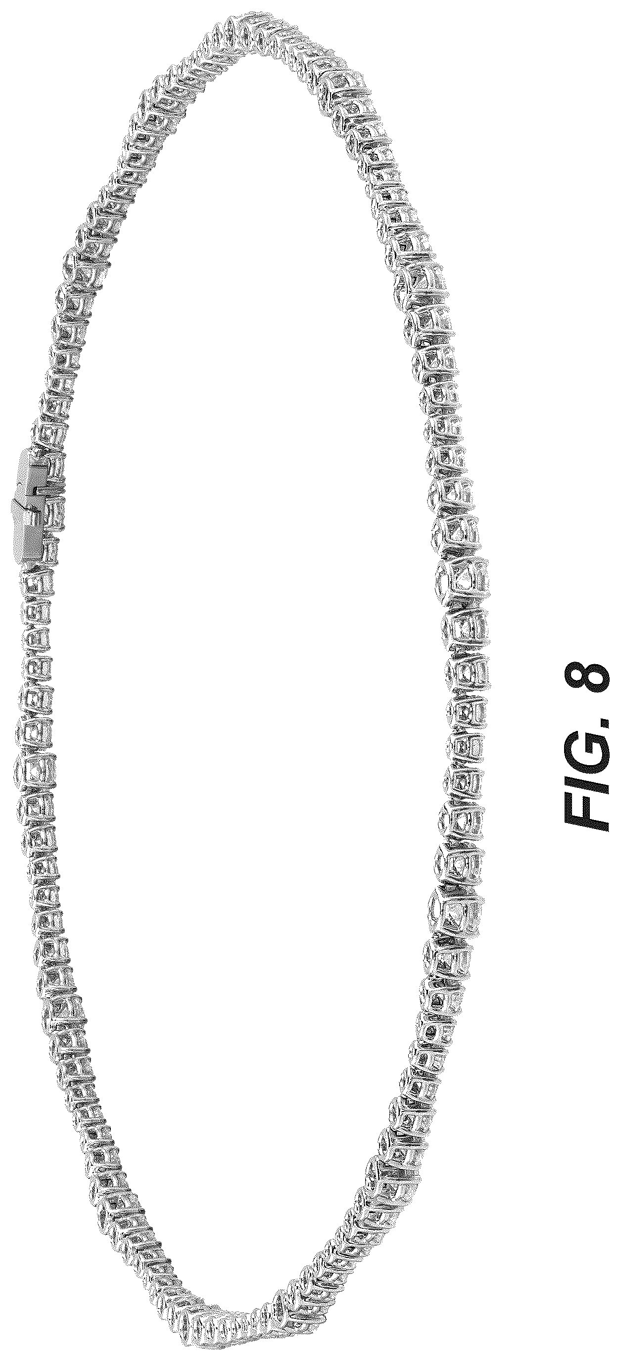 Patent USD1044563 Figure 8 – Necklace