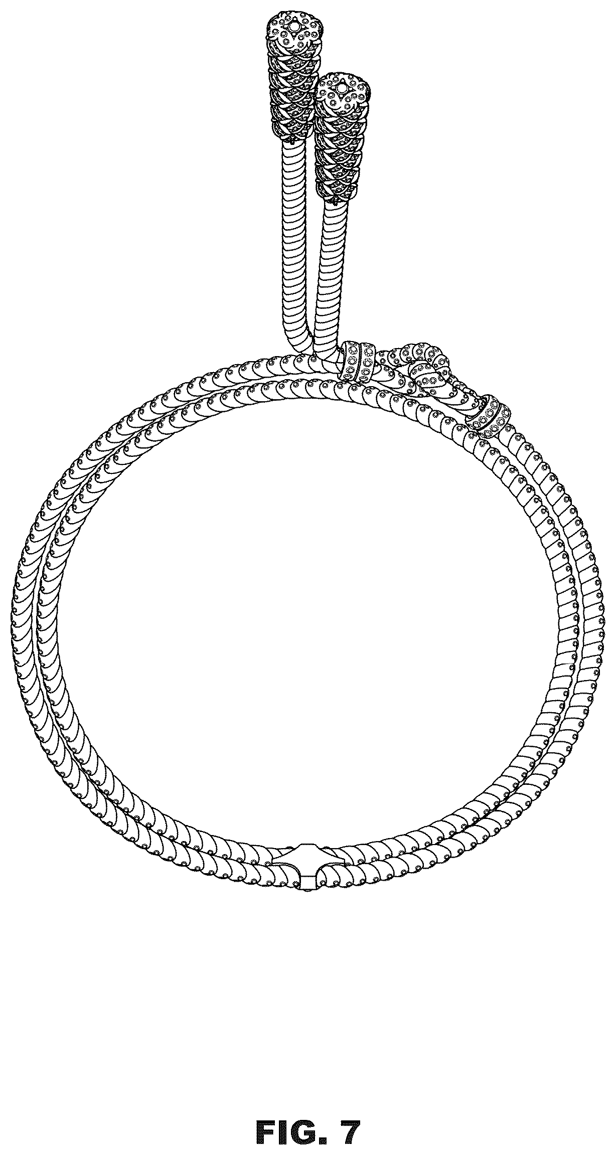 Patent USD1044565 Figure 7 – Article of jewelry