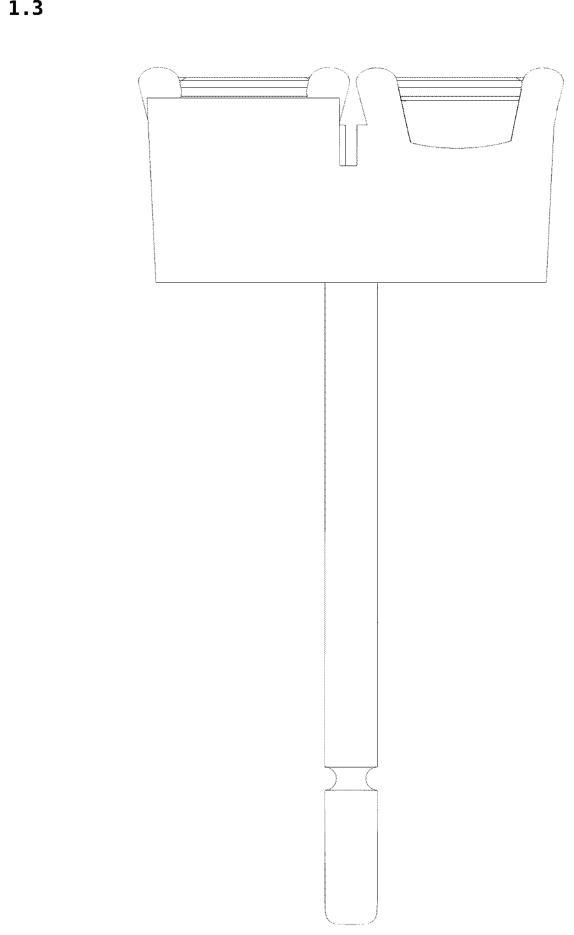 Patent USD1044568 Figure 3 – Earring