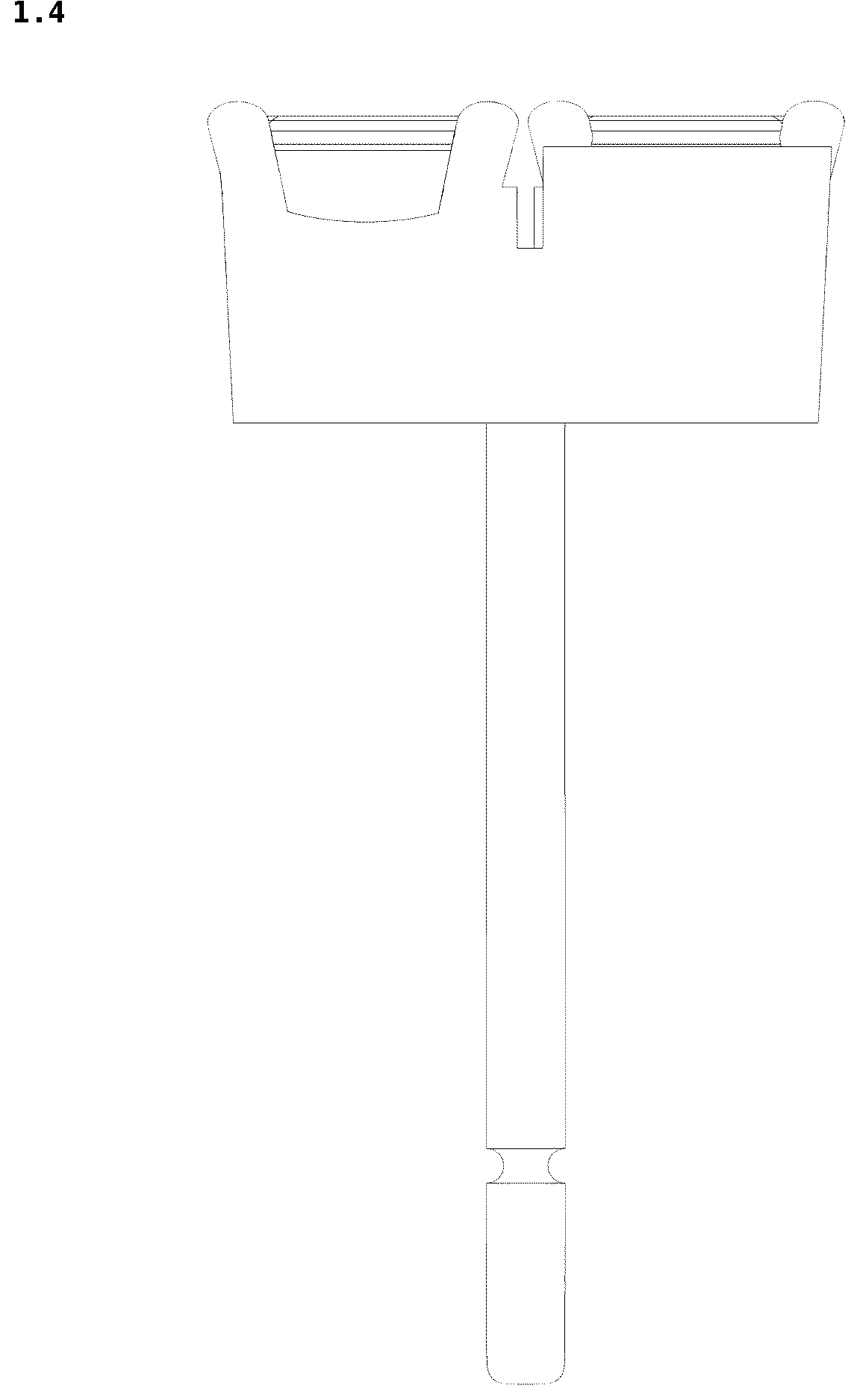 Patent USD1044568 Figure 4 – Earring