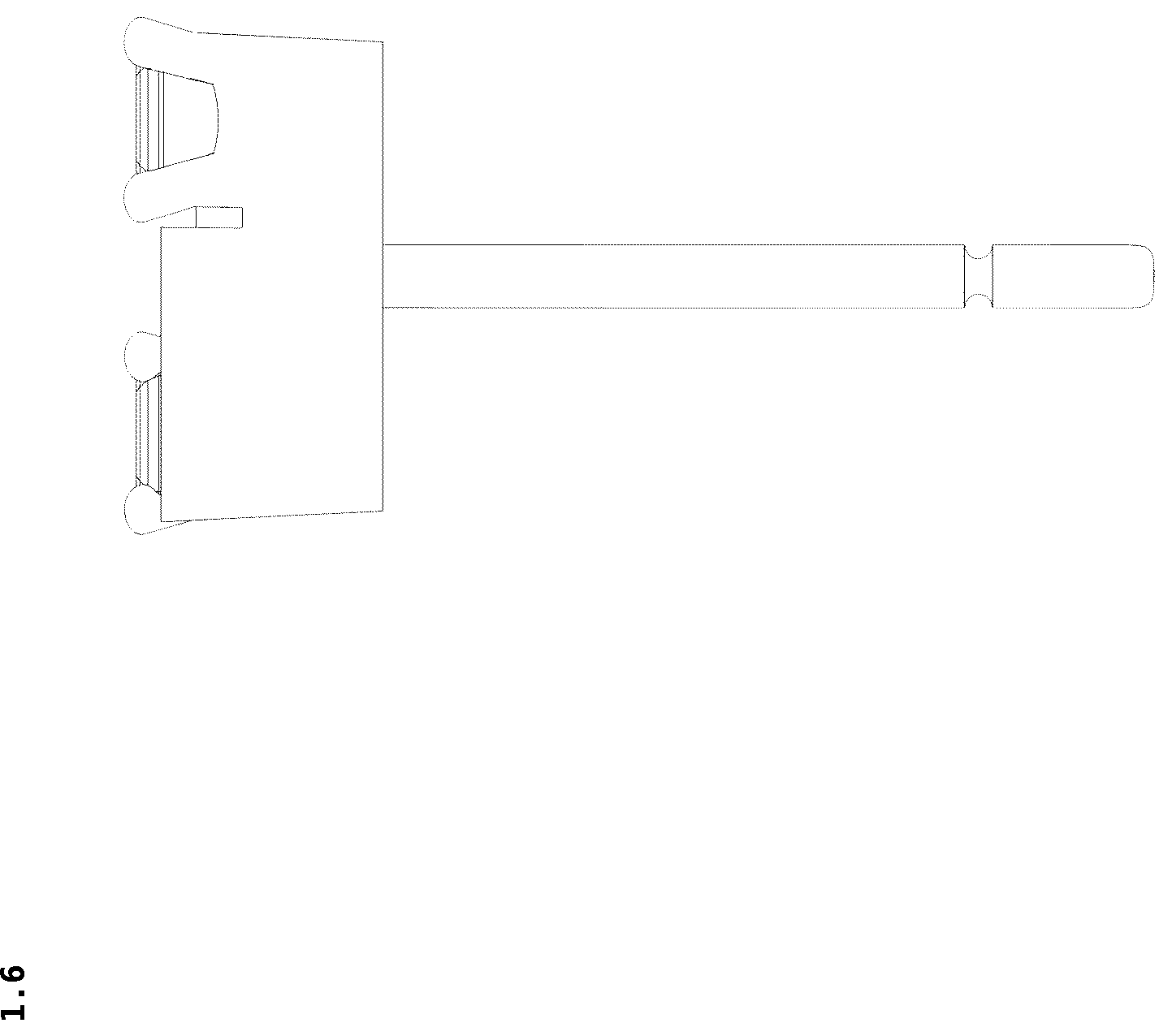 Patent USD1044568 Figure 6 – Earring