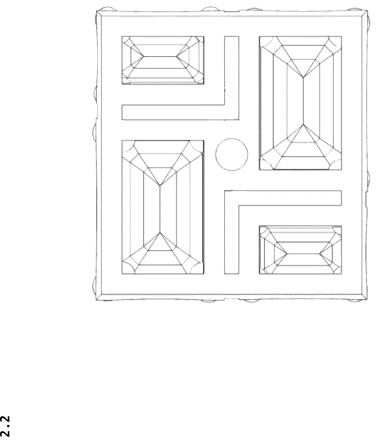 Patent USD1044568 Figure 9 – Earring