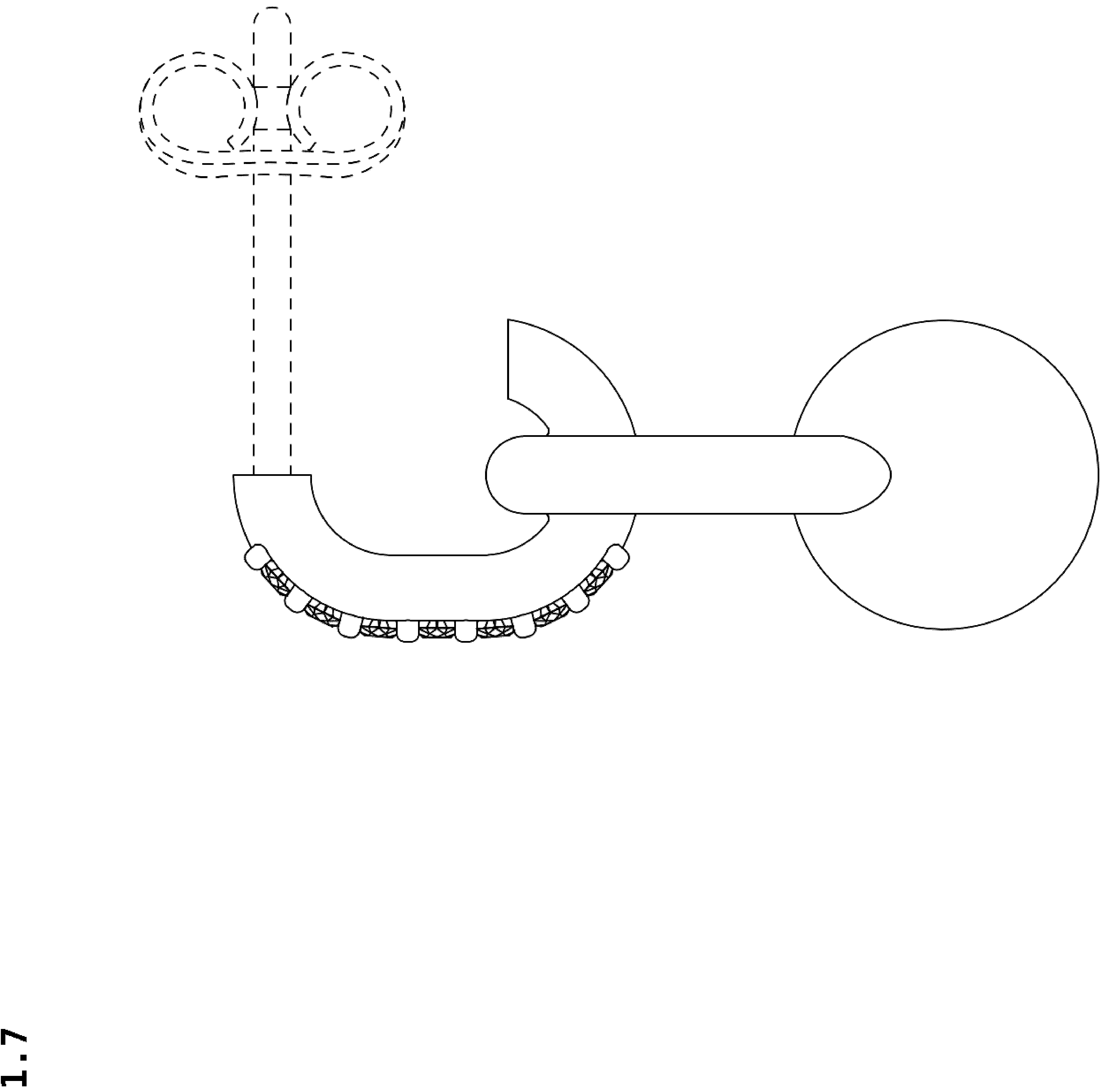 Patent USD1044569 Figure 7 – Earring