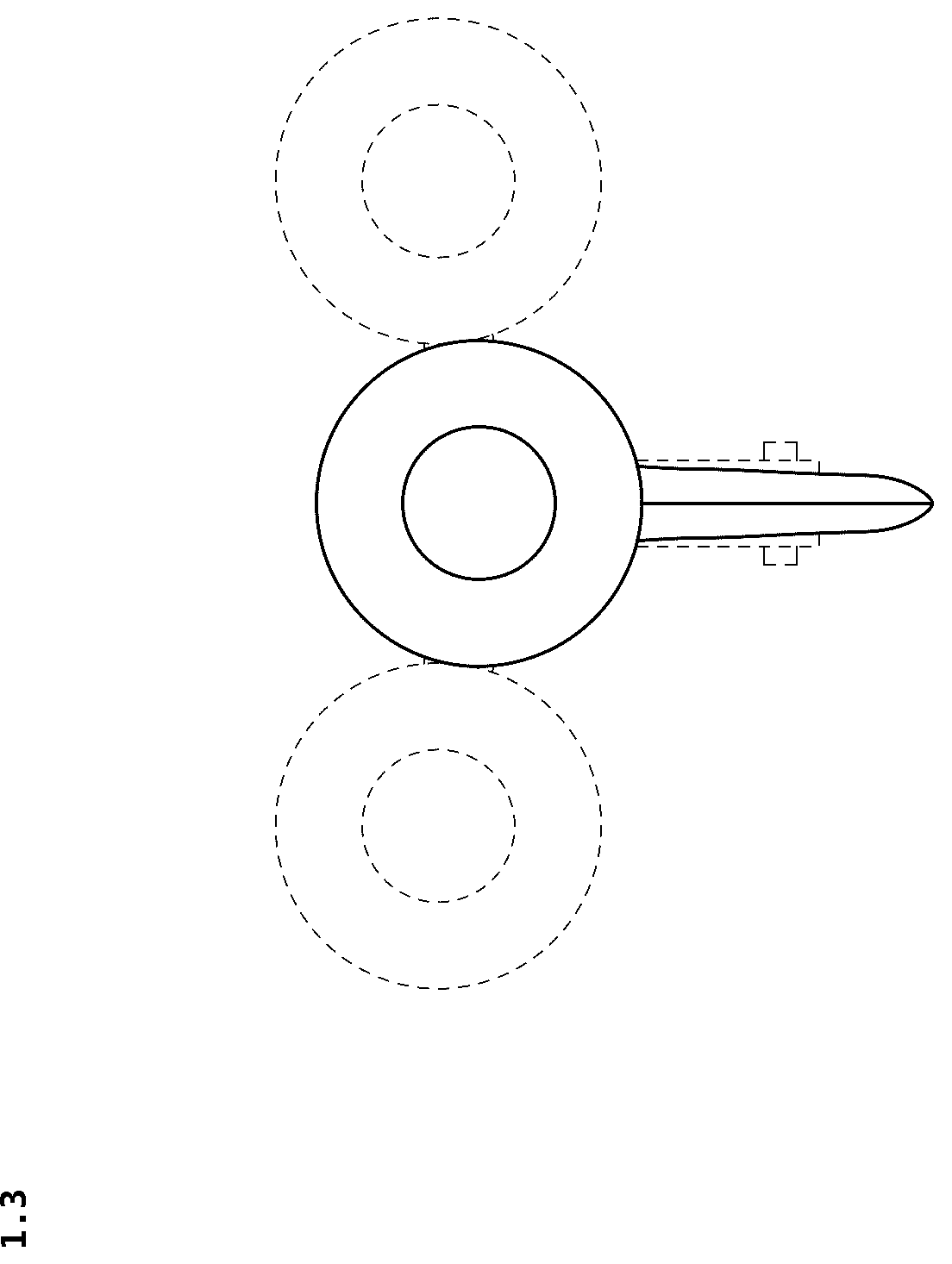Patent USD1044570 Figure 3 – Earring