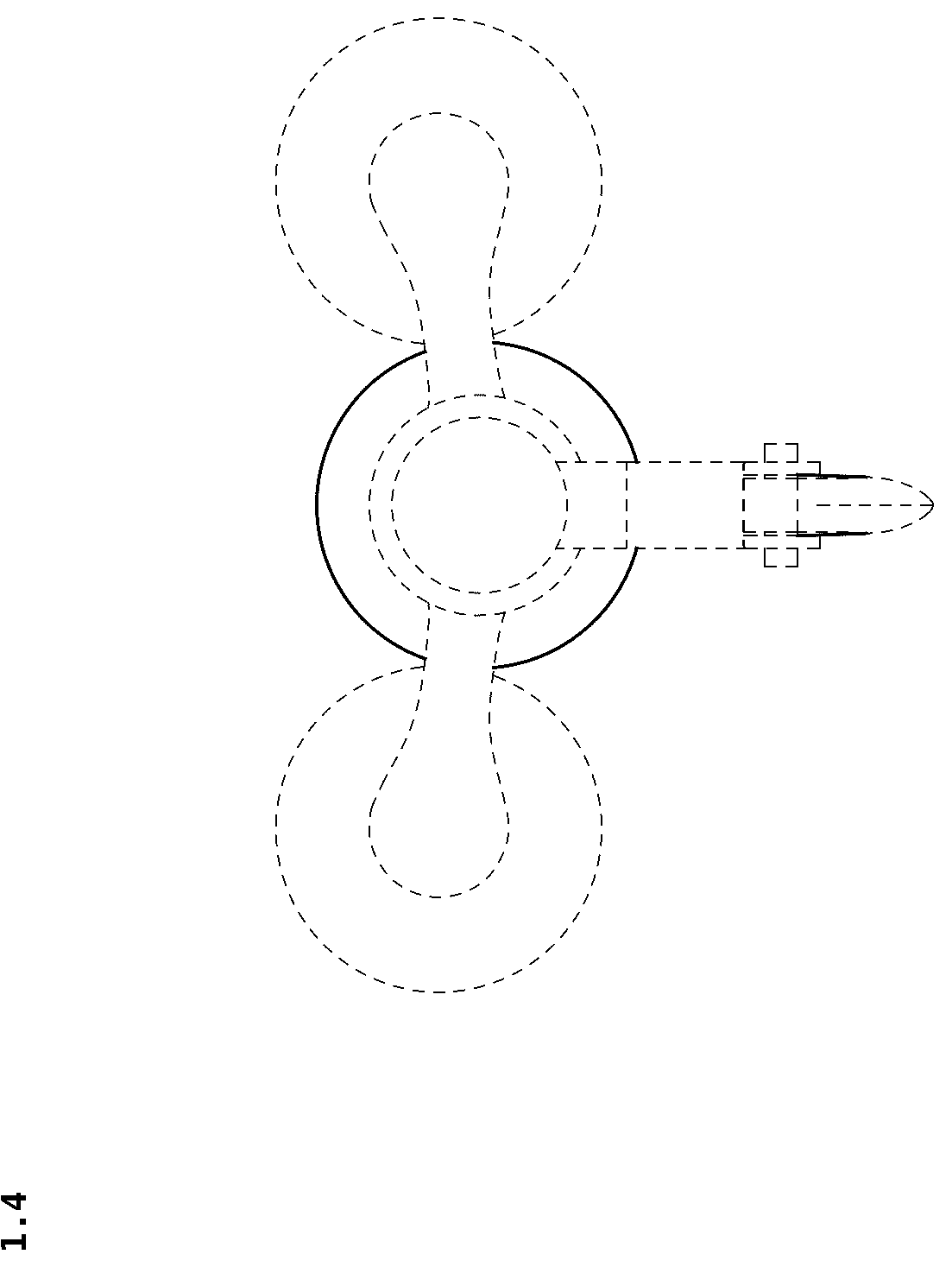 Patent USD1044570 Figure 4 – Earring