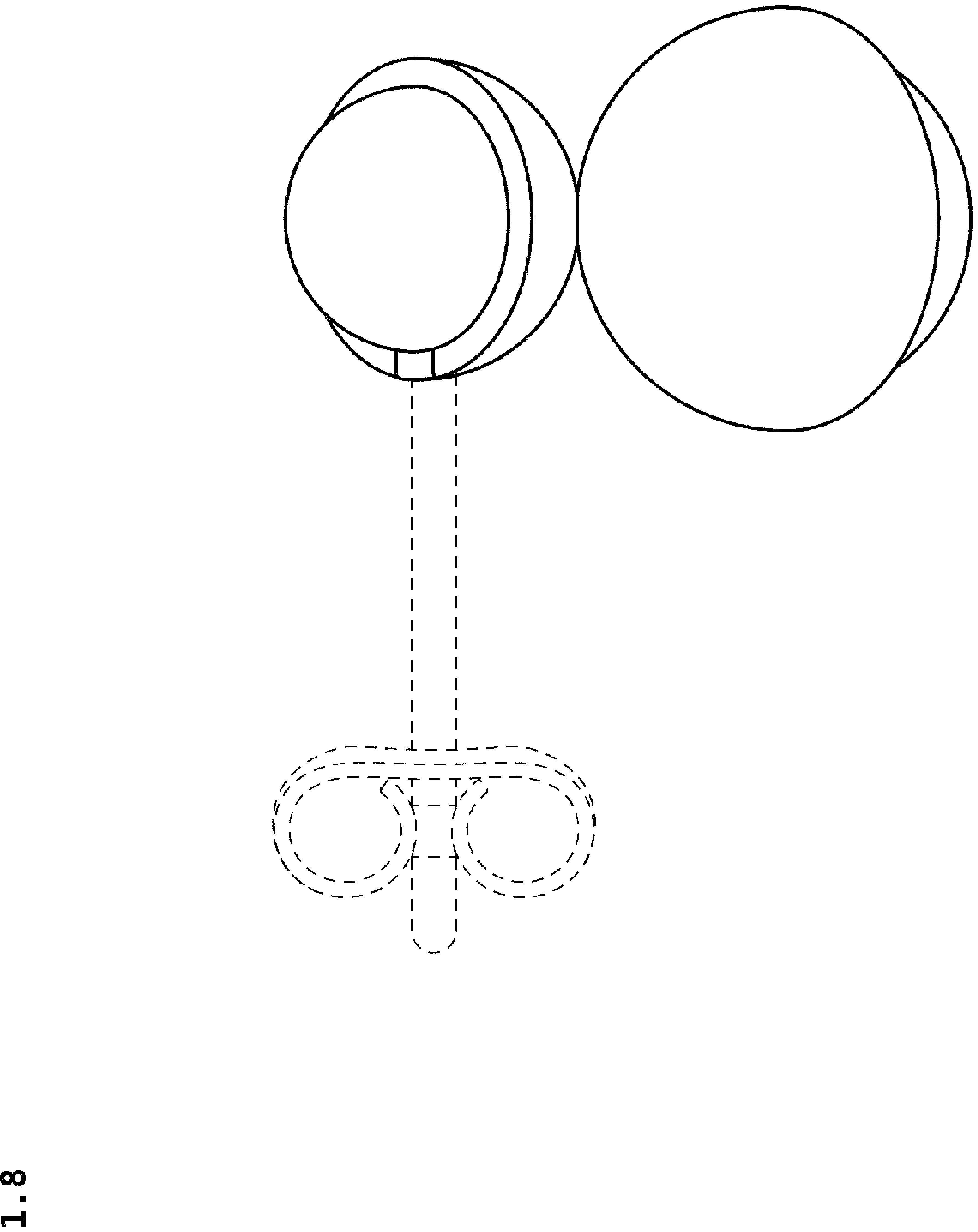 Patent USD1044573 Figure 8 – Earring