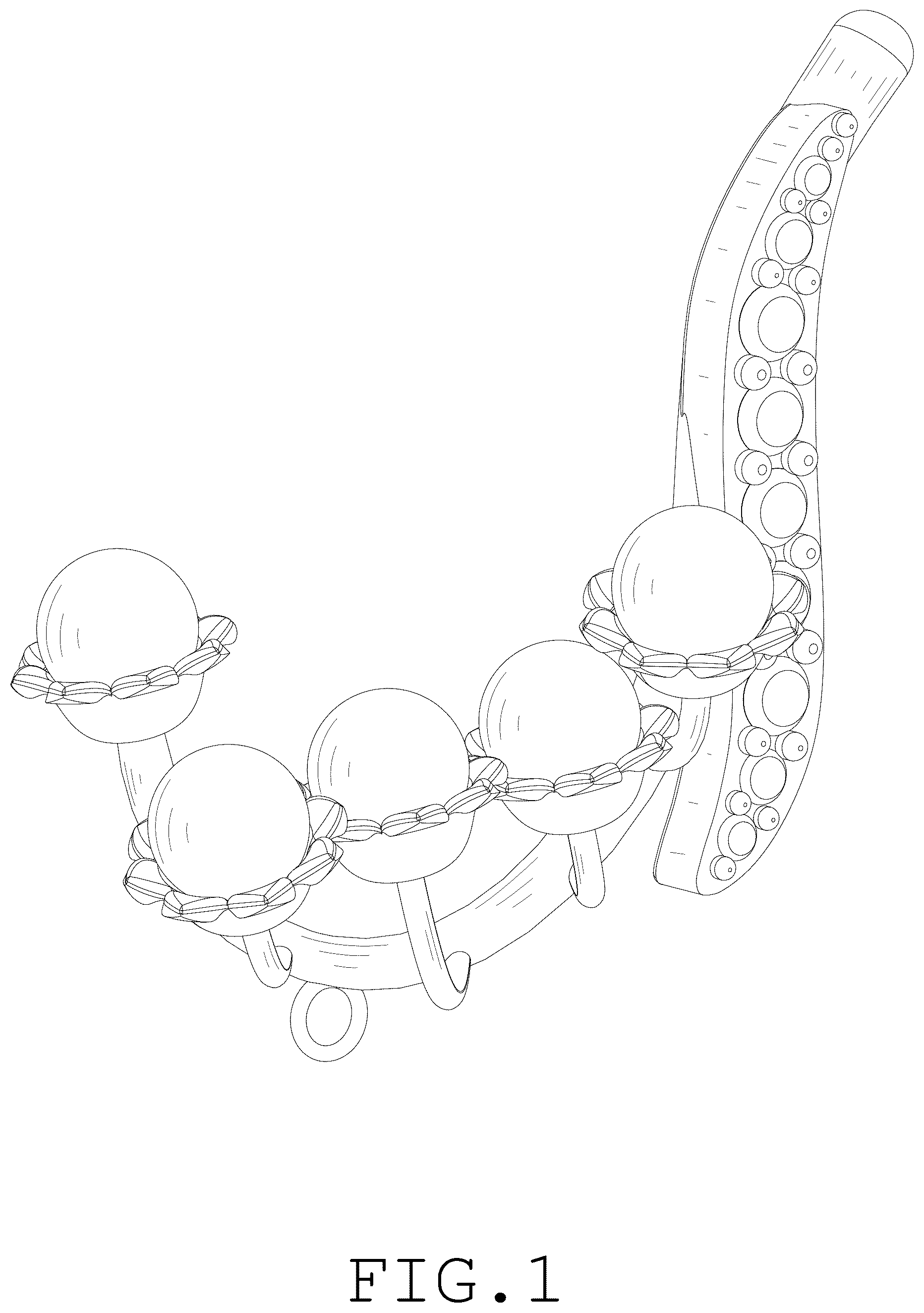 Patent USD1044576 Figure 1 – Pendant