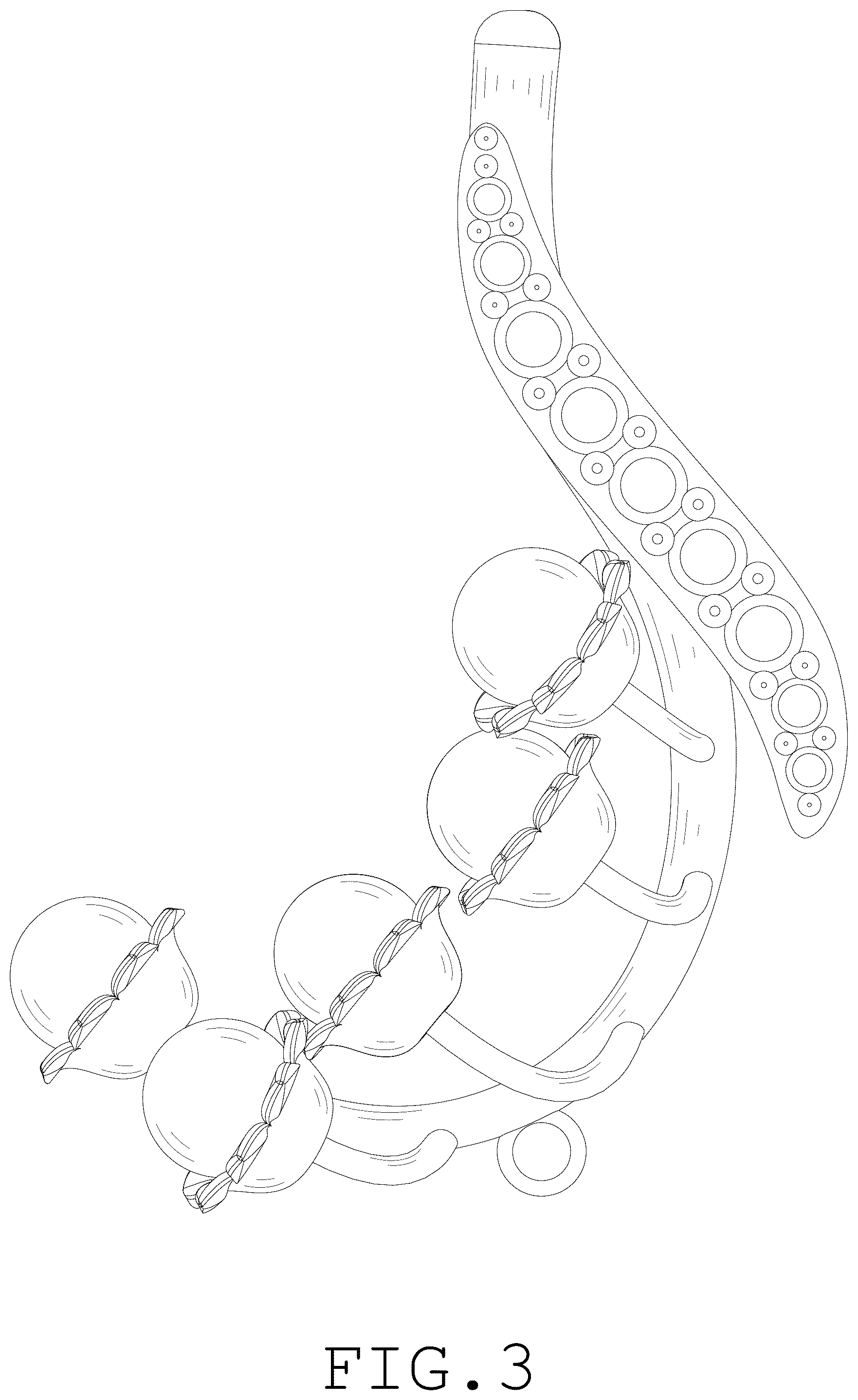 Patent USD1044576 Figure 3 – Pendant