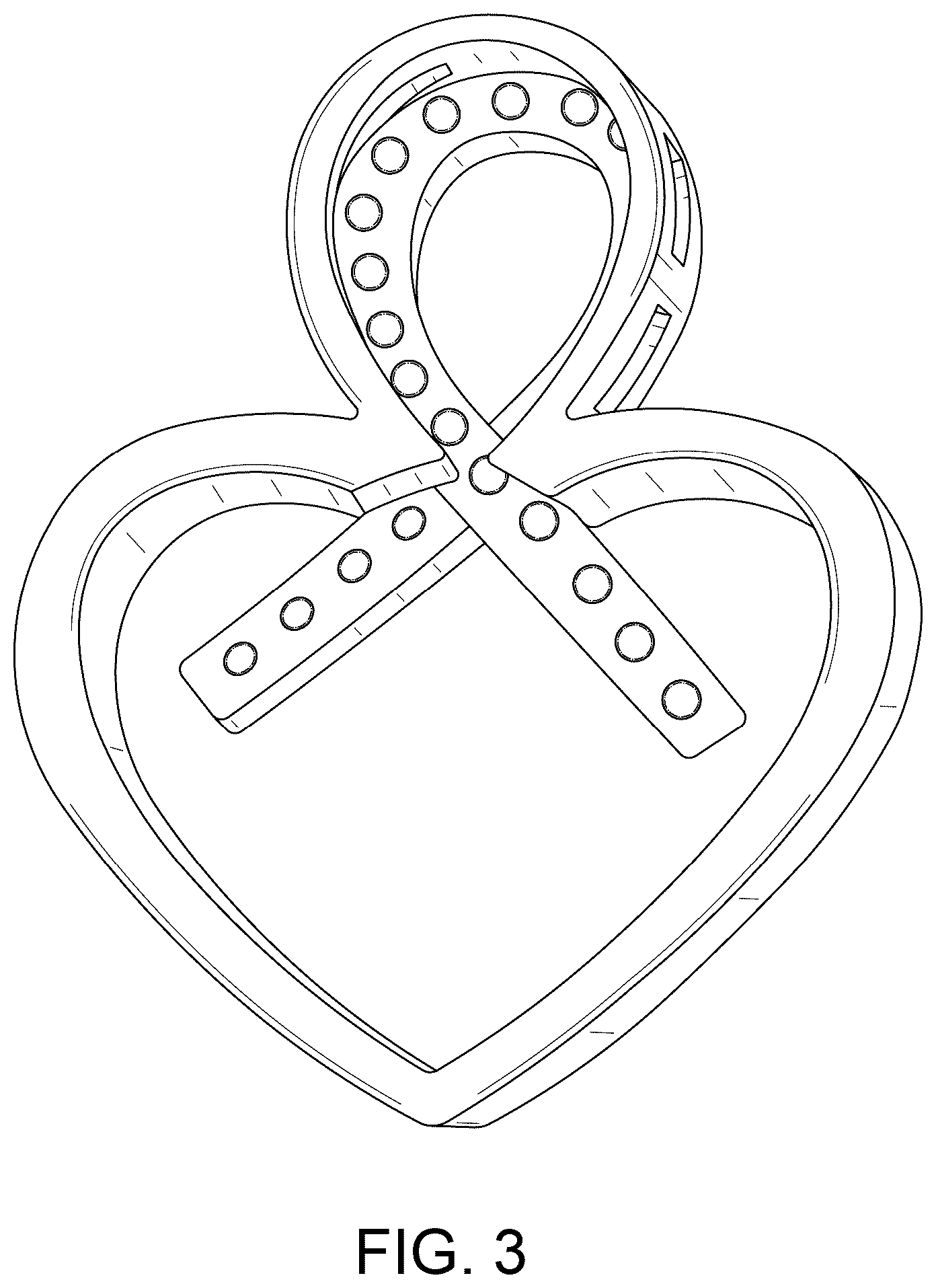 Patent USD1044579 Figure 3 – Jewelry ornament
