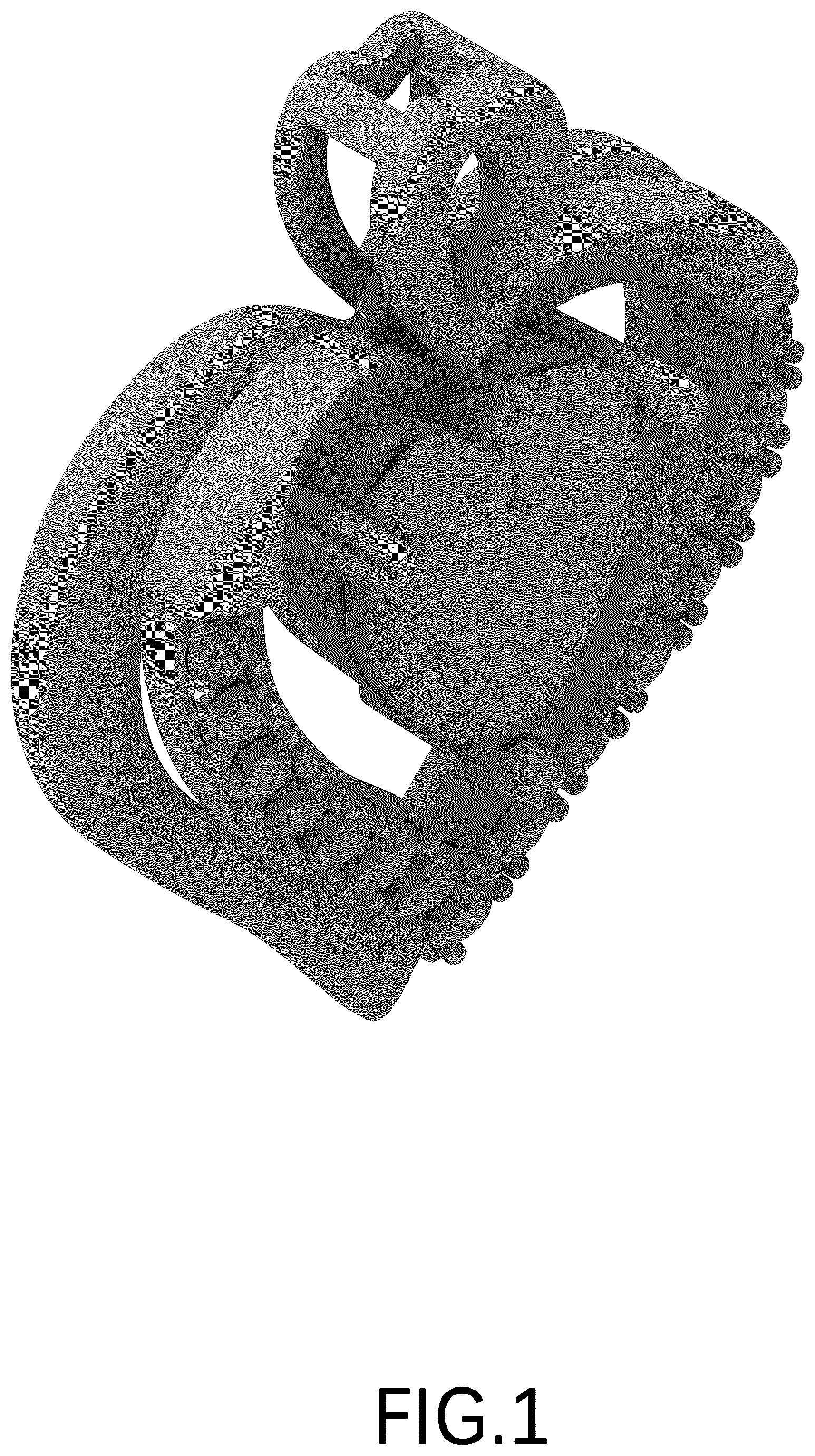 Patent USD1044580 Figure 1 – Pendant
