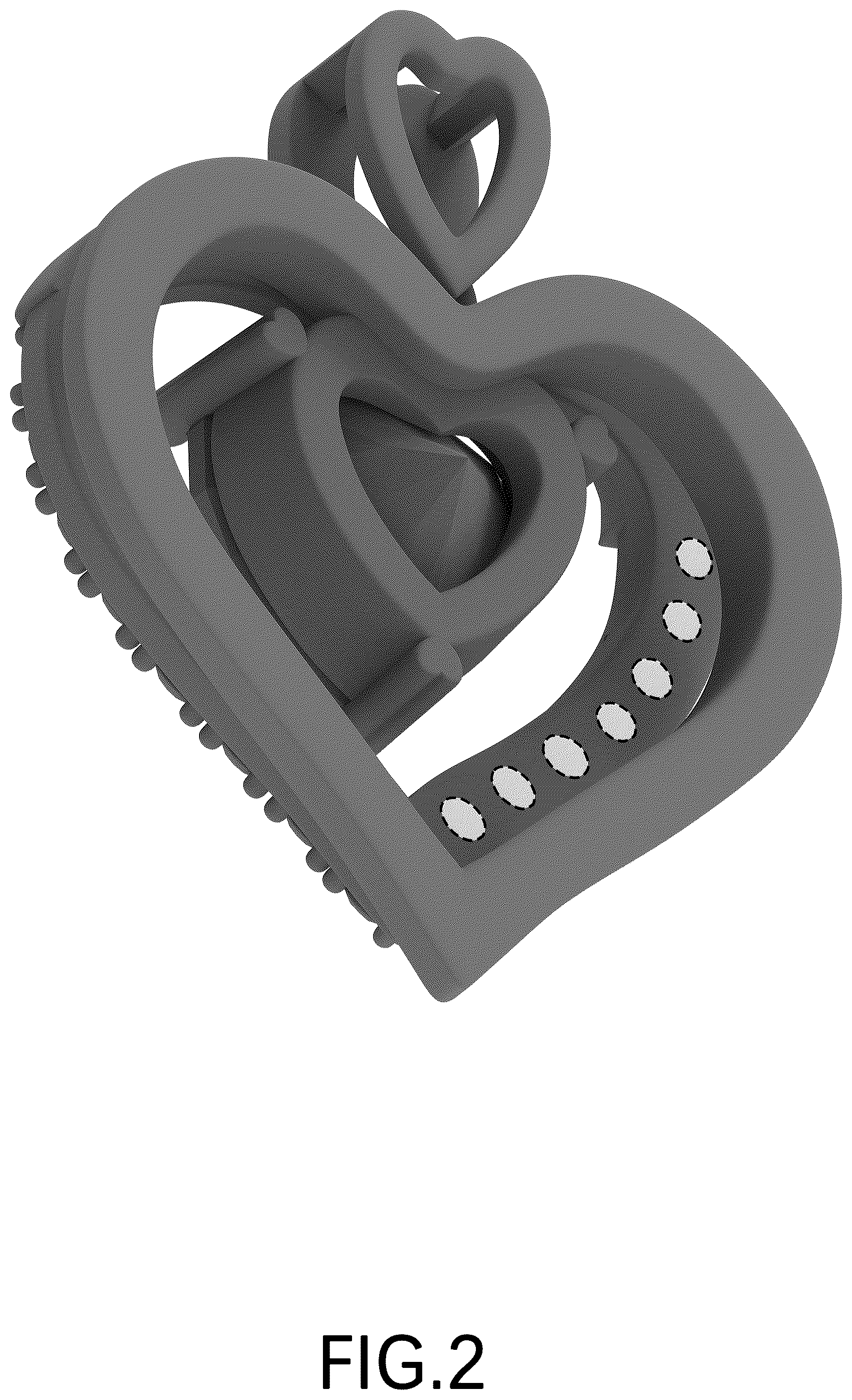 Patent USD1044580 Figure 2 – Pendant