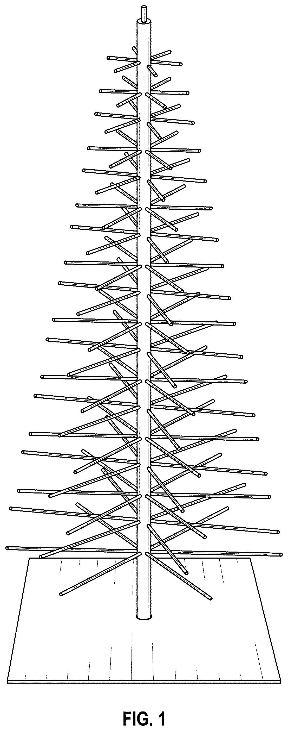 Patent USD1044582 Figure 1 – Artificial Christmas tree