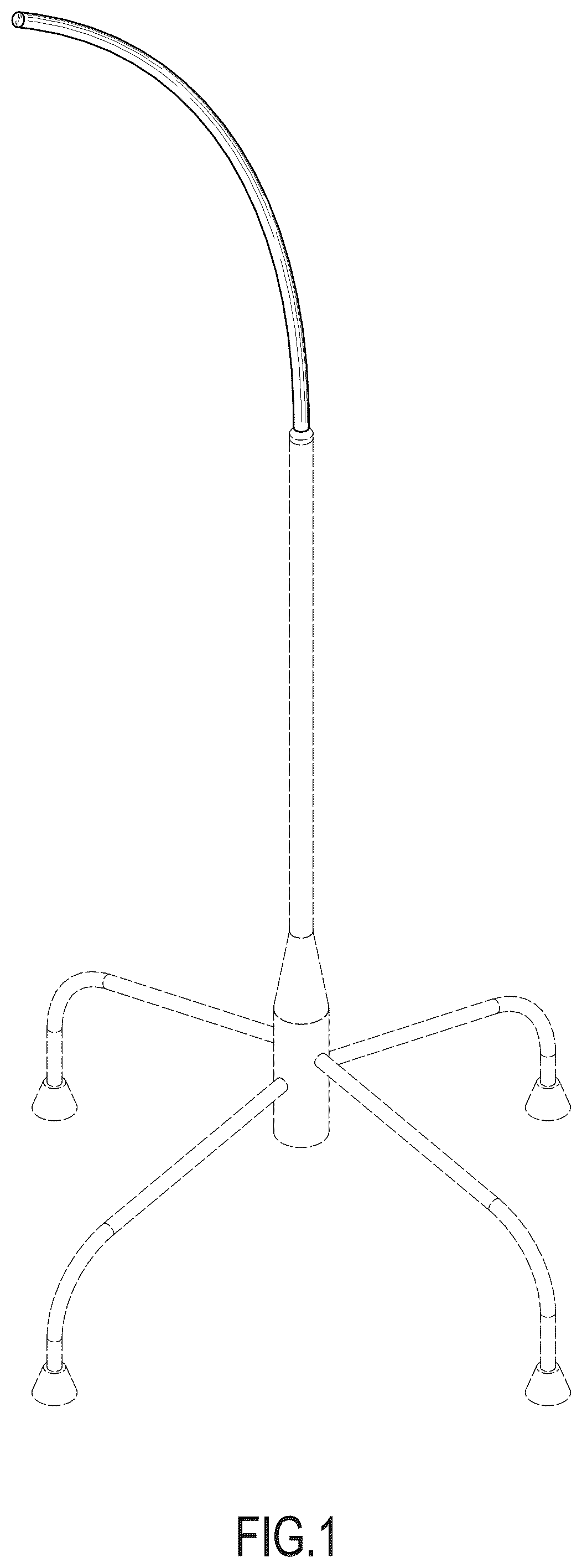 Patent USD1044583 Figure 1 – Christmas tree stand