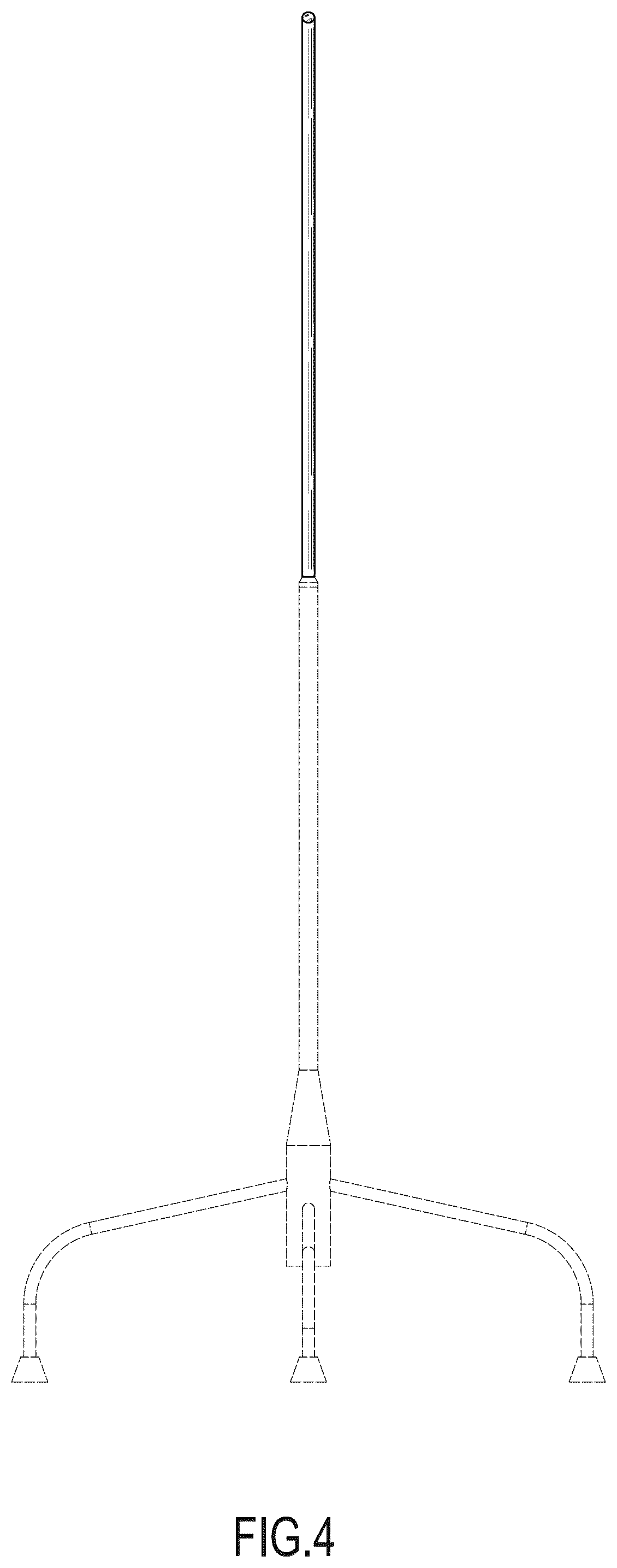 Patent USD1044583 Figure 4 – Christmas tree stand