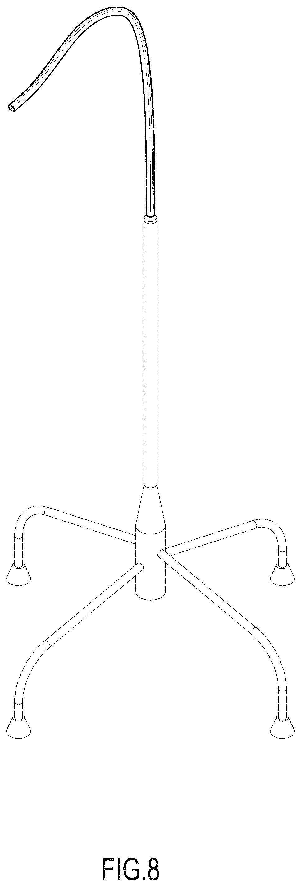 Patent USD1044583 Figure 8 – Christmas tree stand