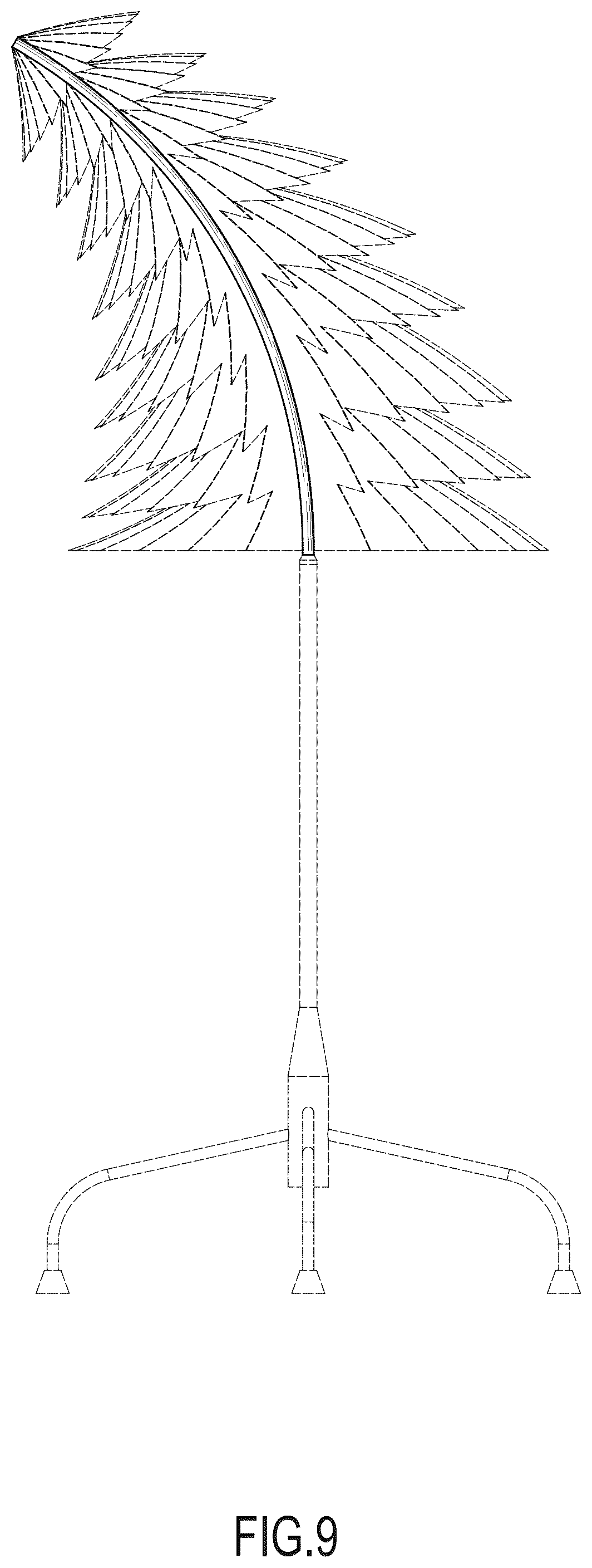 Patent USD1044583 Figure 9 – Christmas tree stand