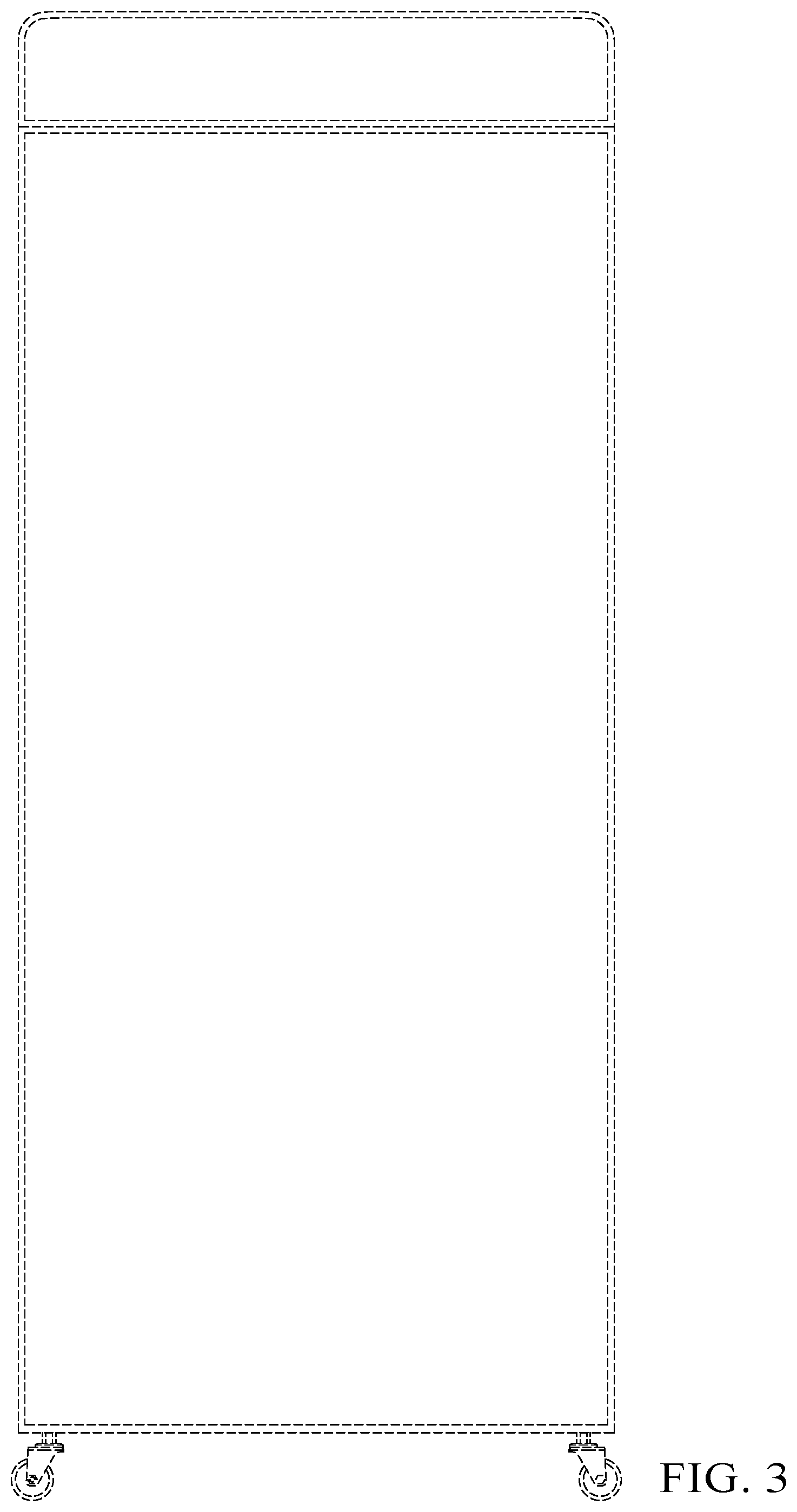 Patent USD1044584 Figure 3 – Plant grow cabinet