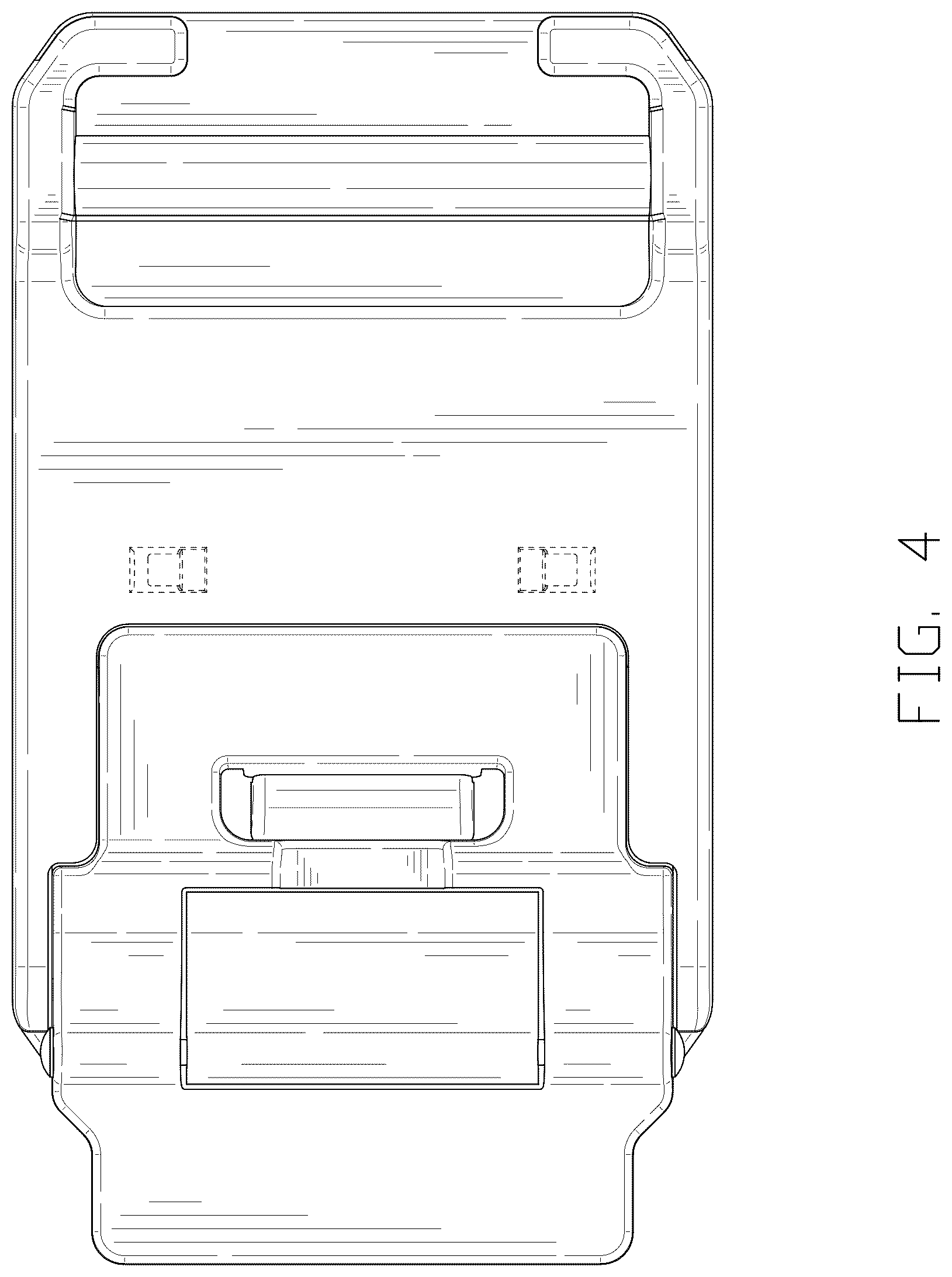 Patent USD1044589 Figure 4 – Buckle