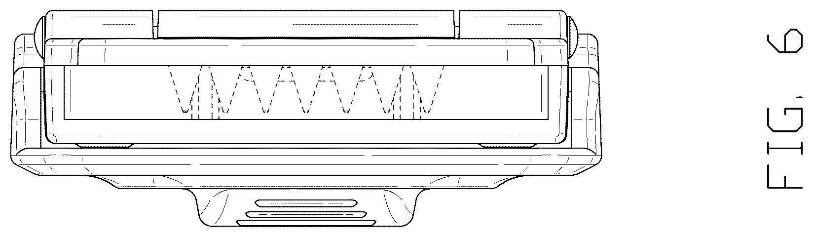 Patent USD1044589 Figure 6 – Buckle