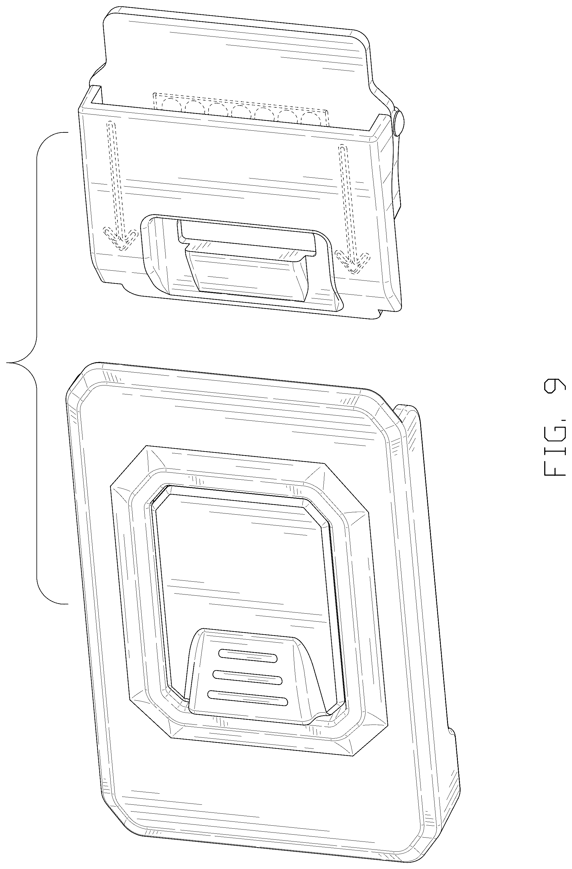 Patent USD1044589 Figure 9 – Buckle