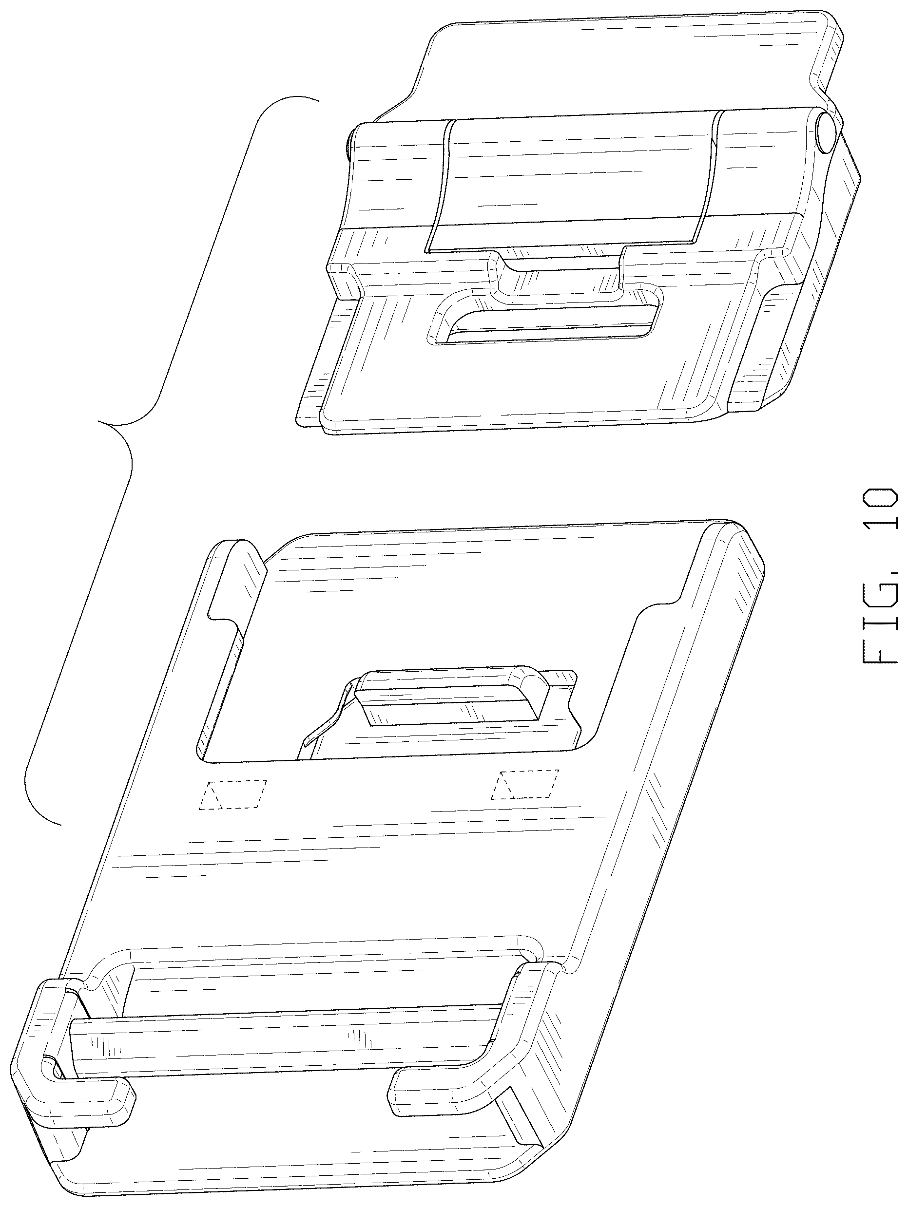Patent USD1044589 Figure 10 – Buckle