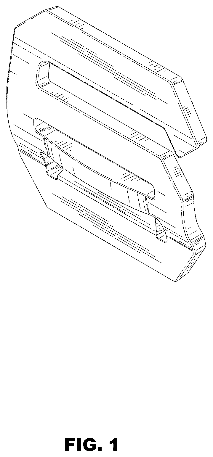Patent USD1044591 Figure 1 – Buckle