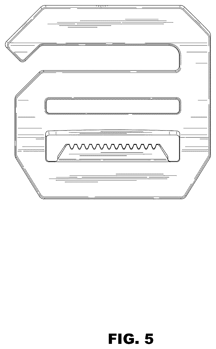 Patent USD1044591 Figure 5 – Buckle