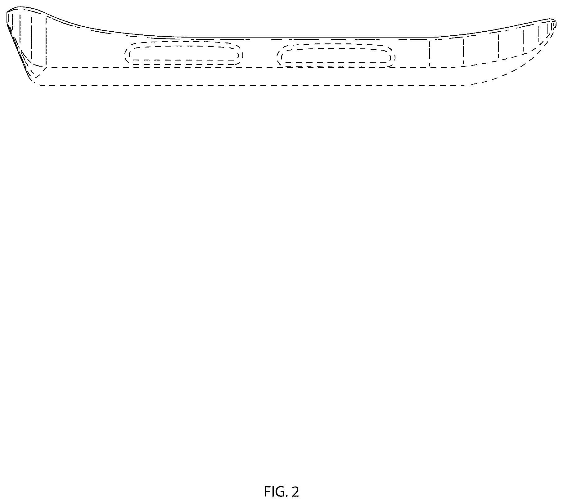 Patent USD1044595 Figure 2 – Snow sled