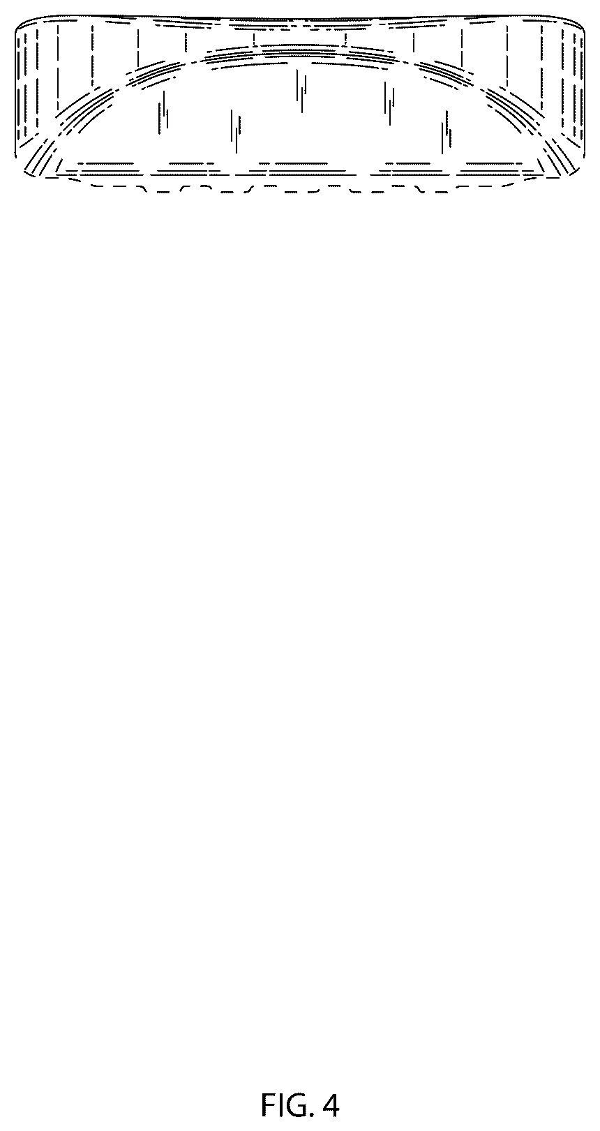 Patent USD1044595 Figure 4 – Snow sled