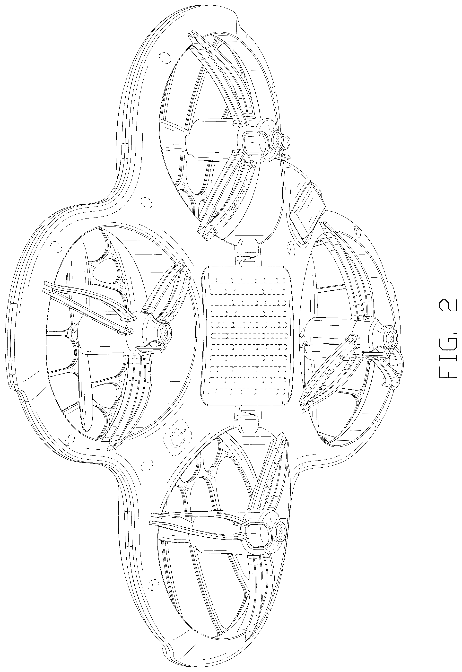 Patent USD1044596 Figure 2 – Drone
