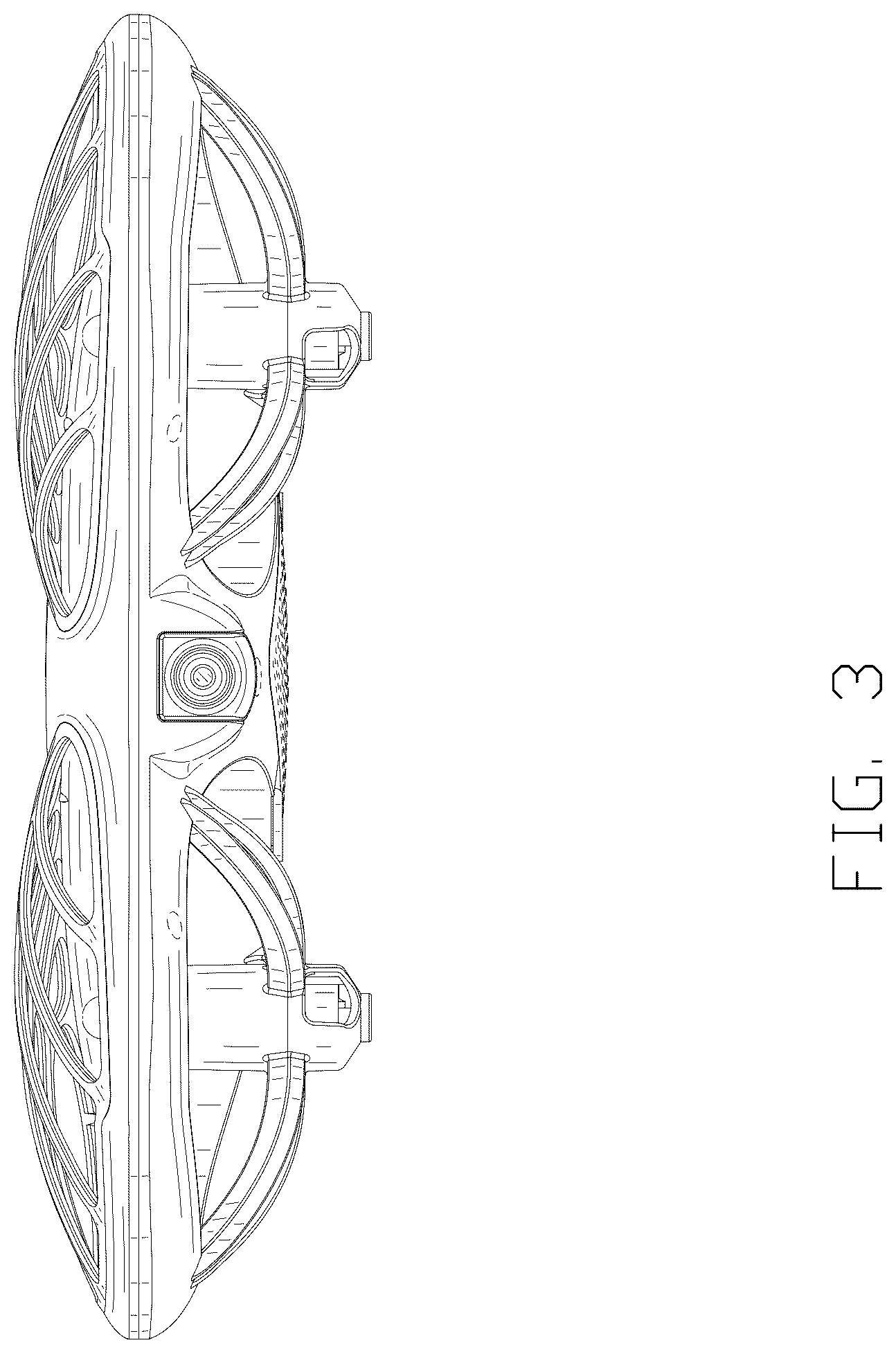 Patent USD1044596 Figure 3 – Drone