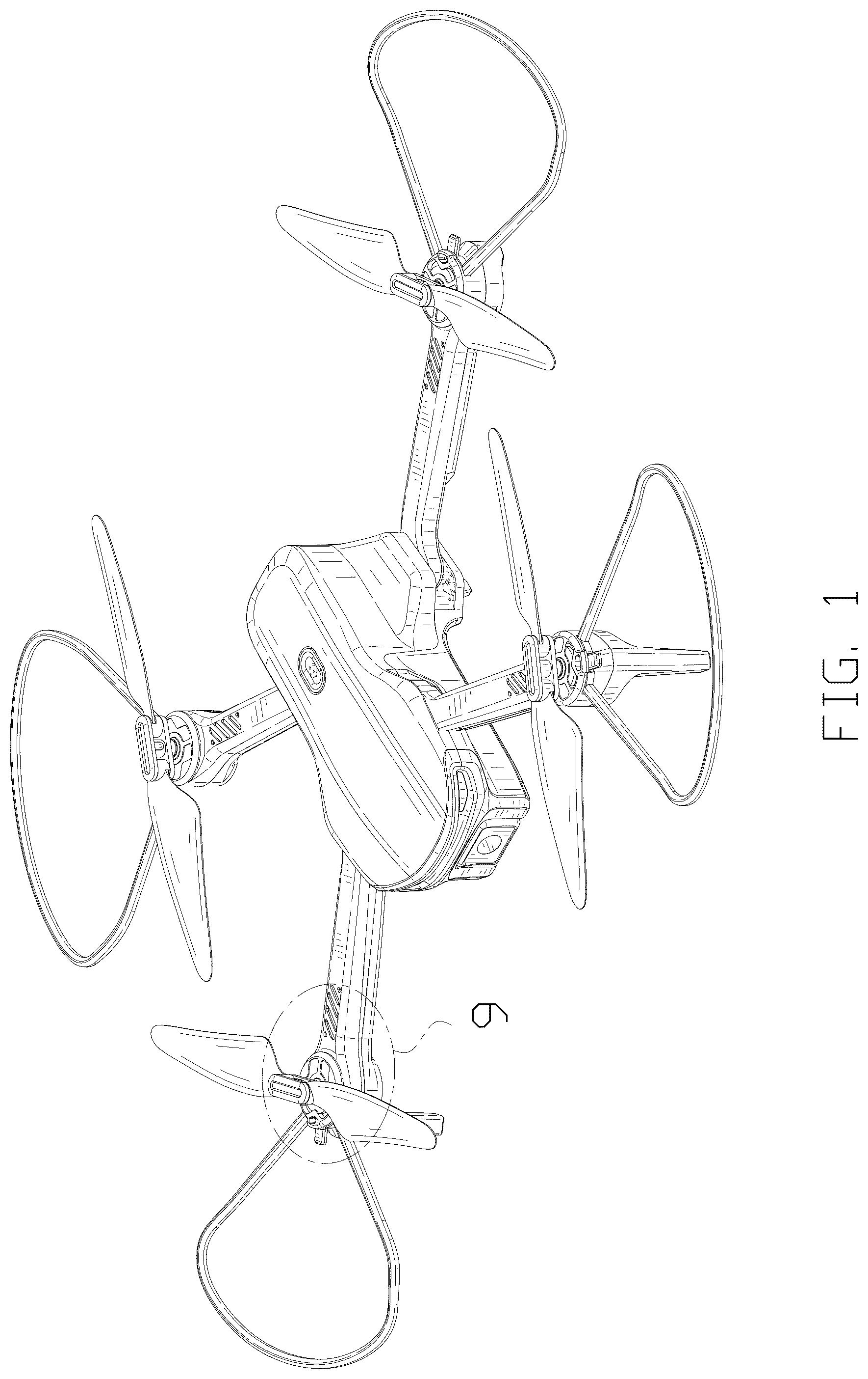 Patent USD1044597 Figure 1 – Drone