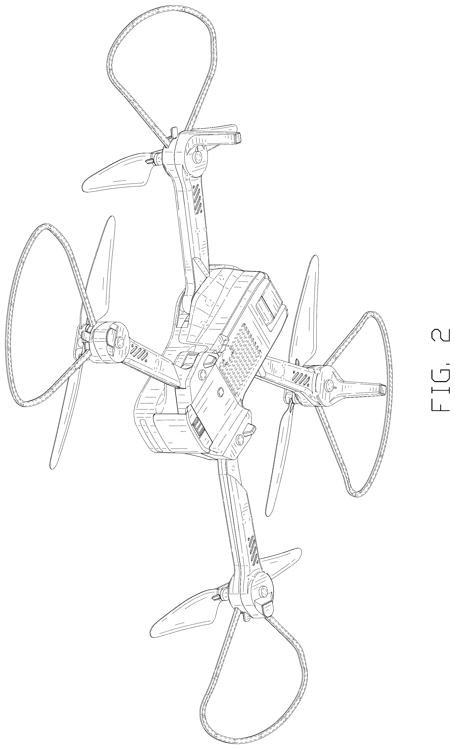Patent USD1044597 Figure 2 – Drone