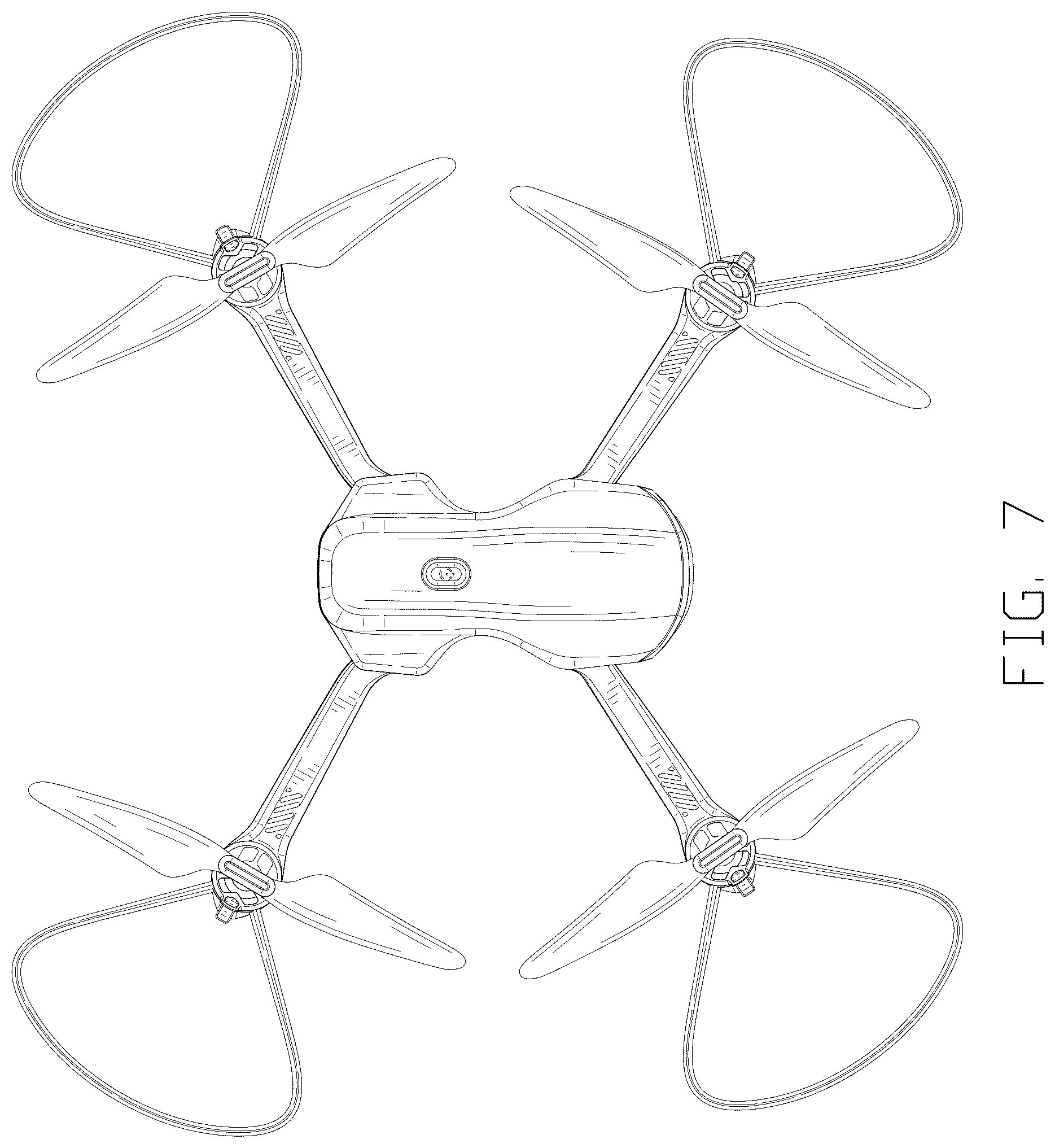 Patent USD1044597 Figure 7 – Drone