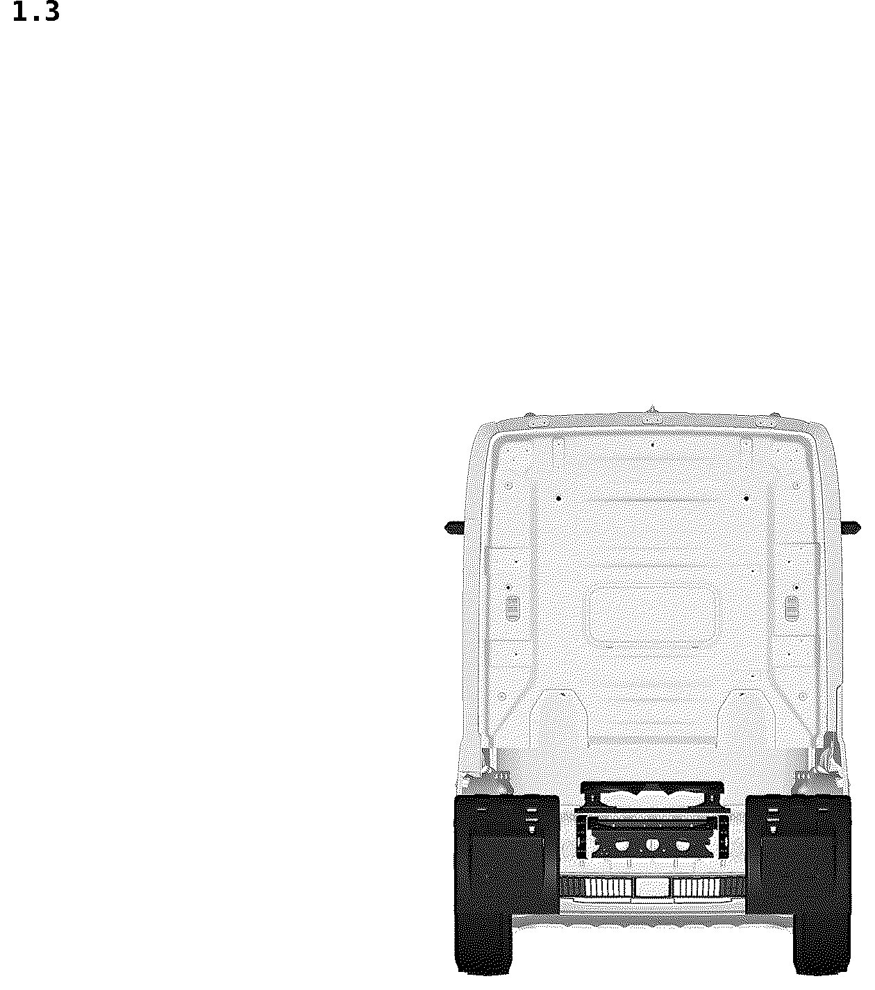 Patent USD1044602 Figure 3 – Motor truck