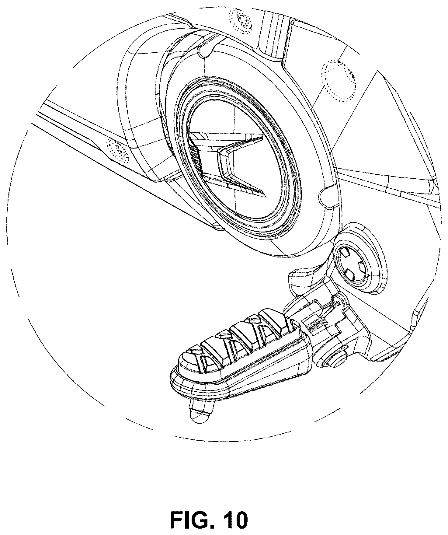 Patent USD1044603 Figure 10 – Motorcycle