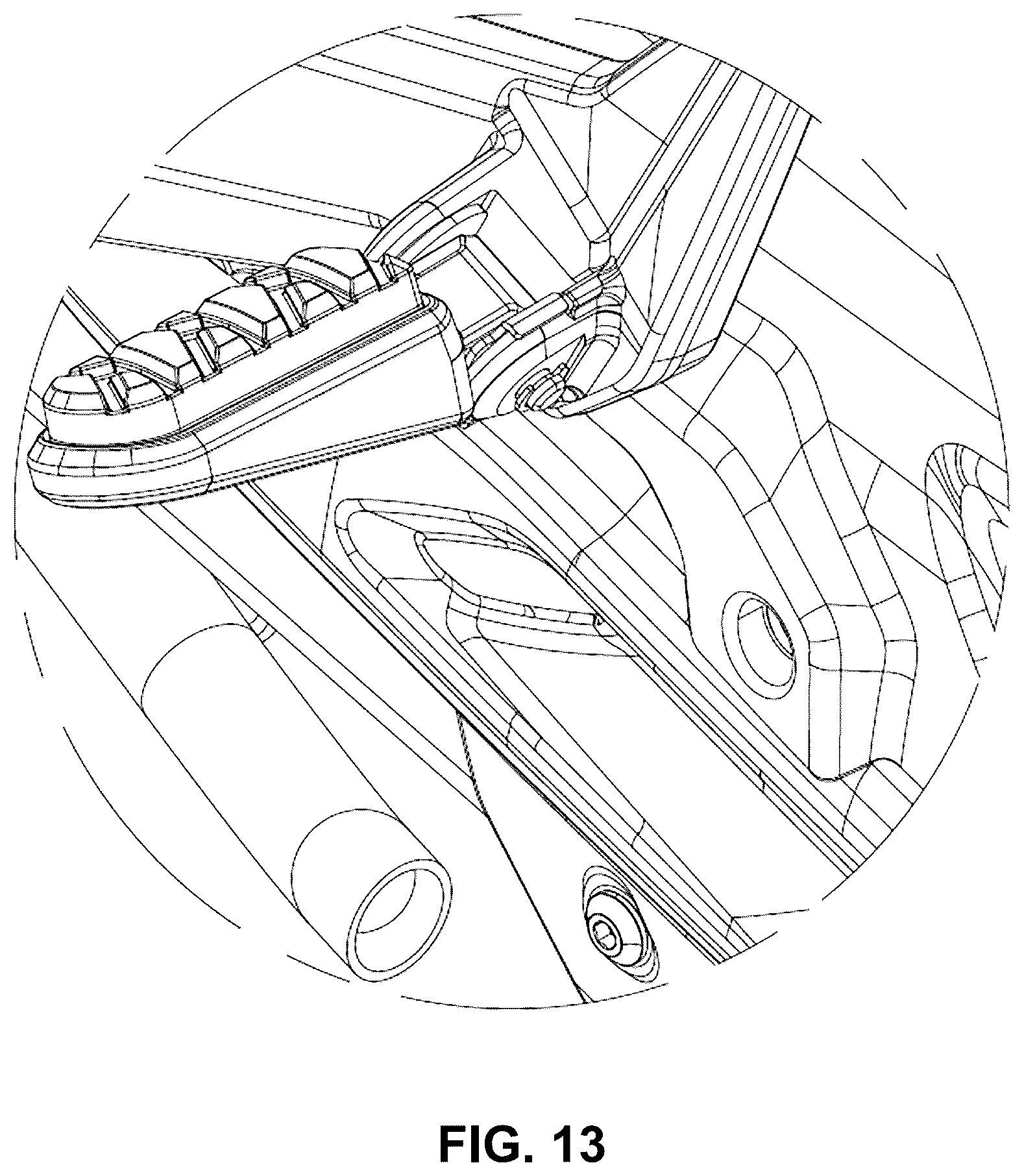 Patent USD1044603 Figure 13 – Motorcycle