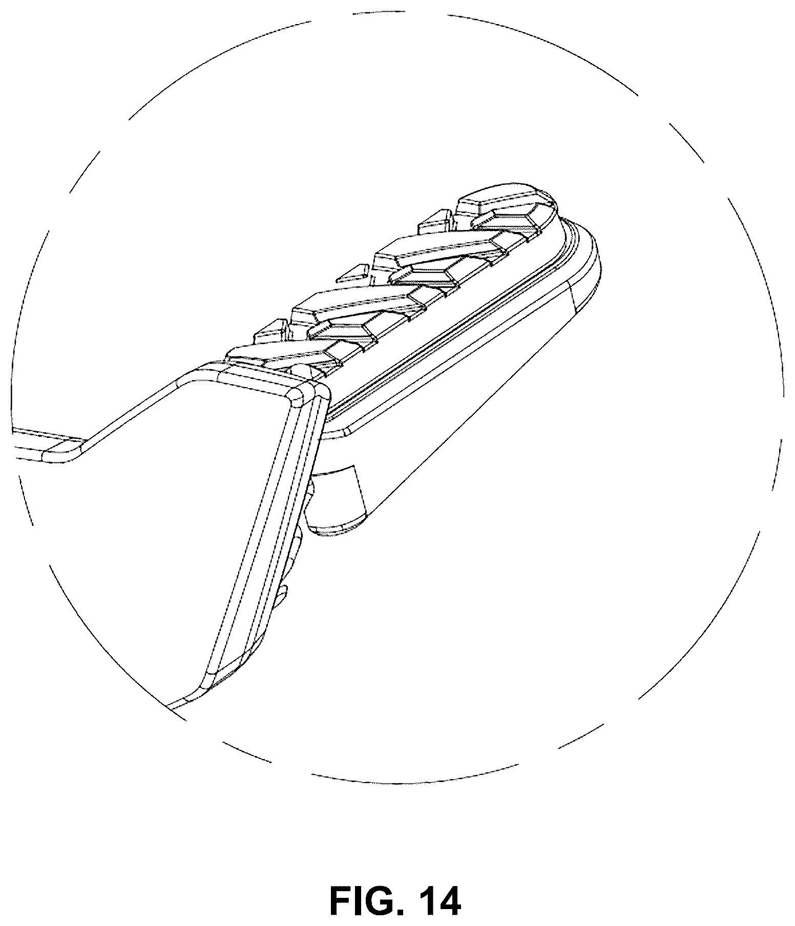 Patent USD1044603 Figure 14 – Motorcycle