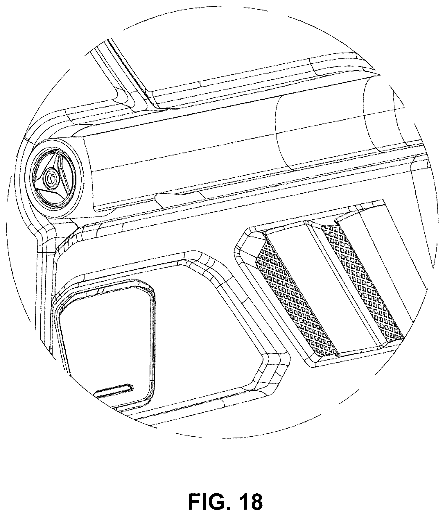 Patent USD1044603 Figure 18 – Motorcycle