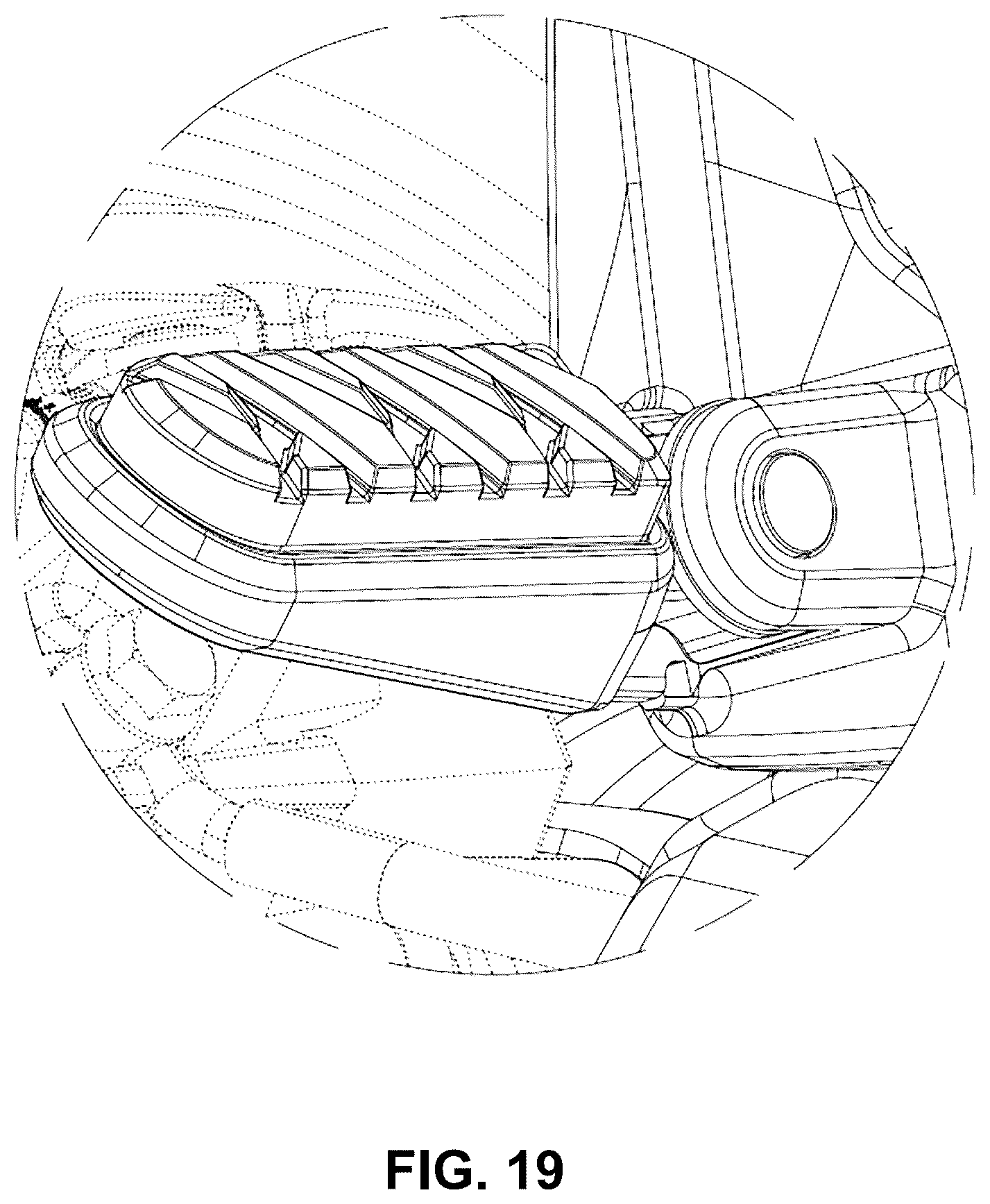 Patent USD1044603 Figure 19 – Motorcycle
