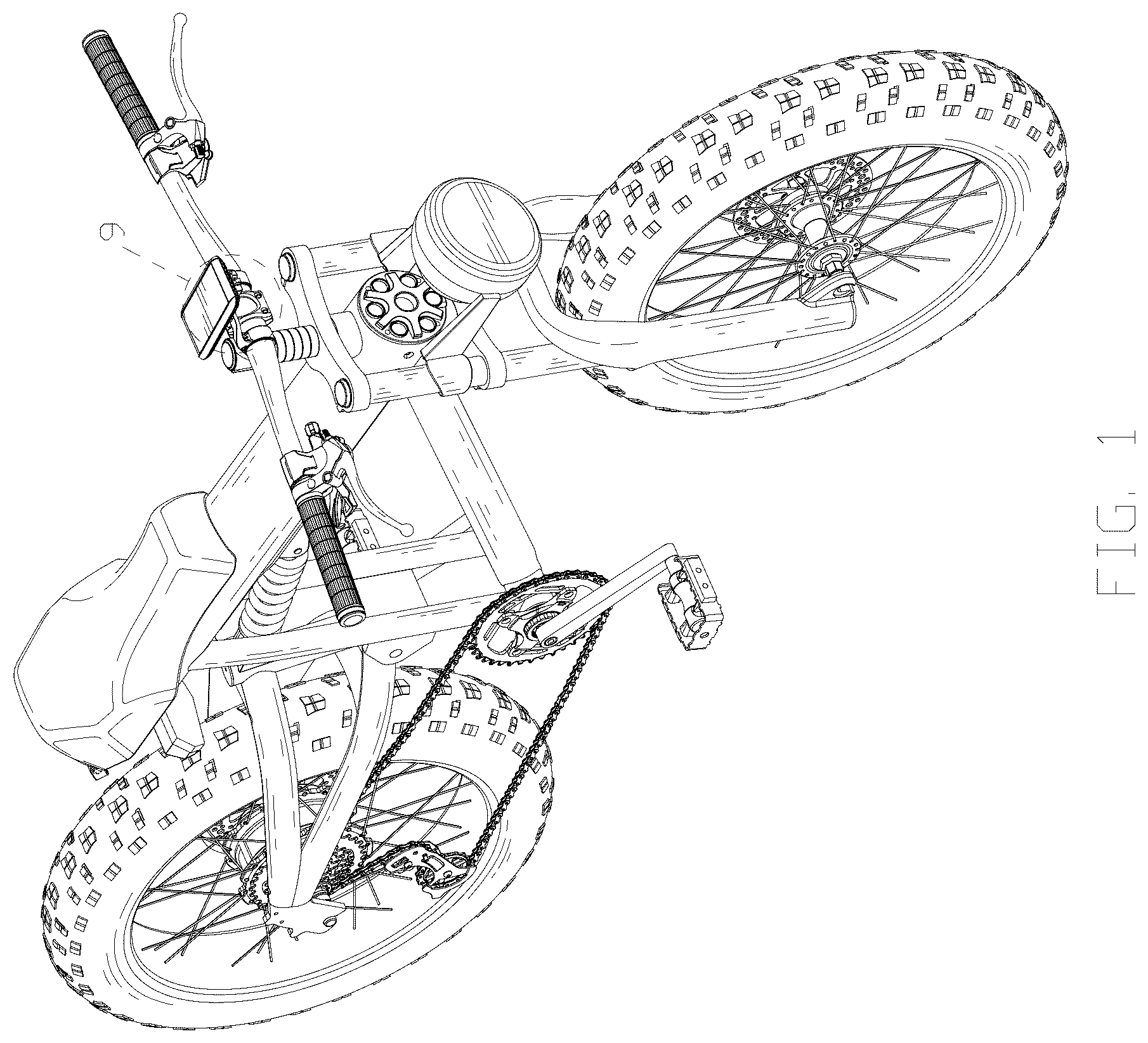 Patent USD1044604 Figure 1 – Bicycle