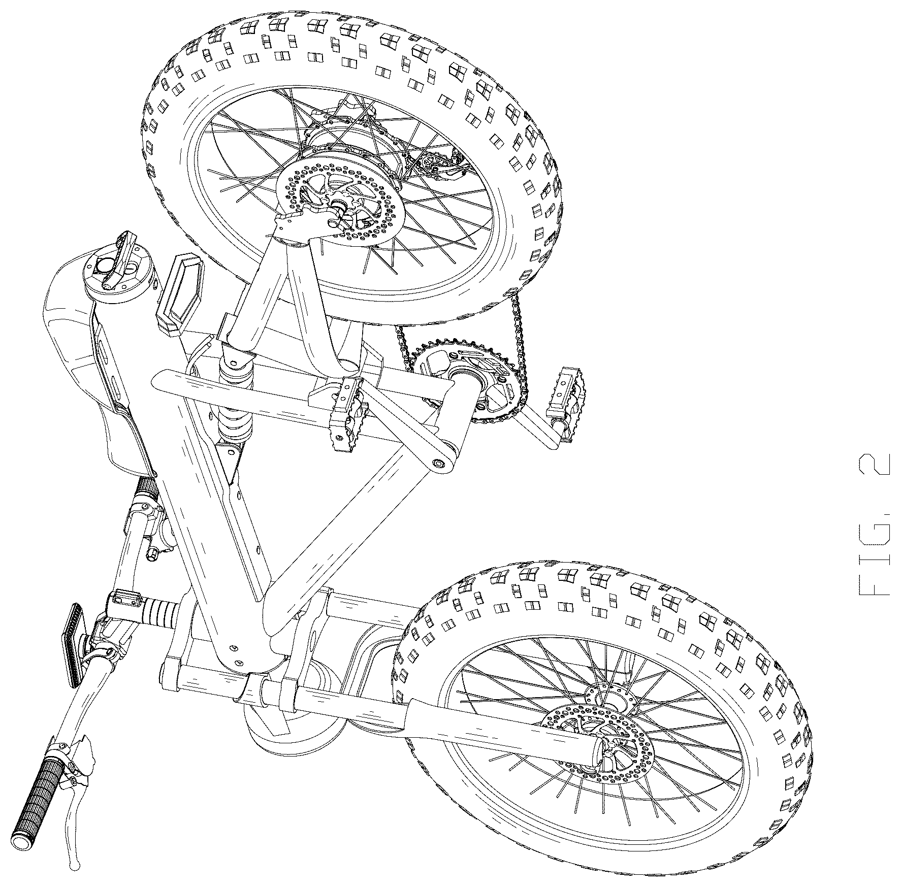 Patent USD1044604 Figure 2 – Bicycle