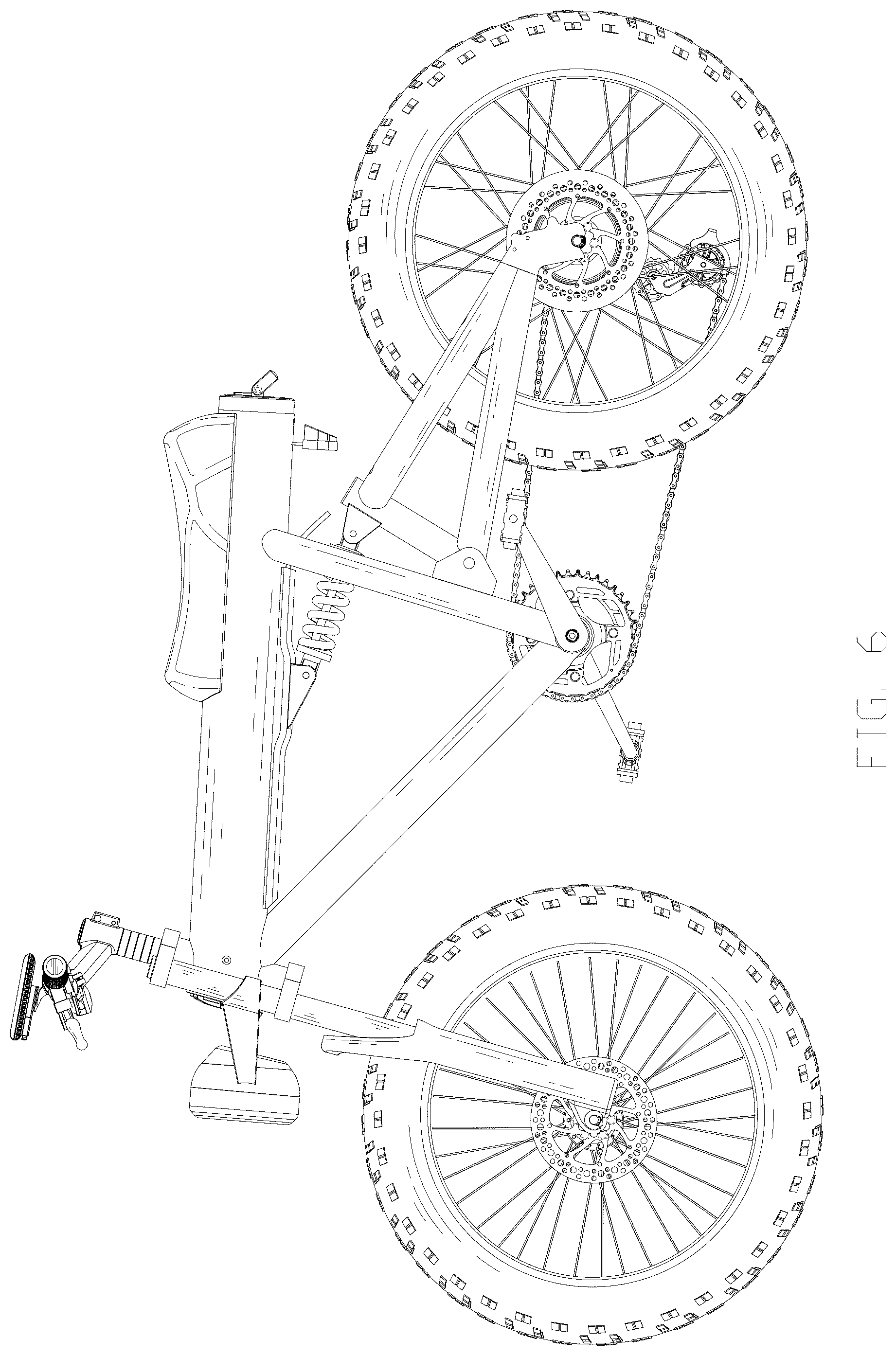 Patent USD1044604 Figure 6 – Bicycle