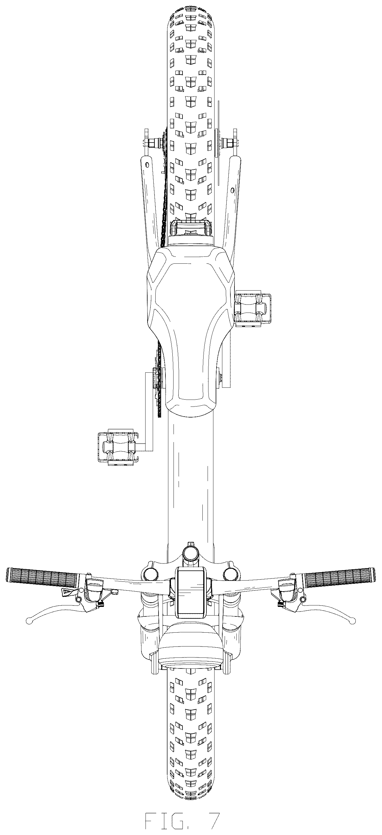 Patent USD1044604 Figure 7 – Bicycle