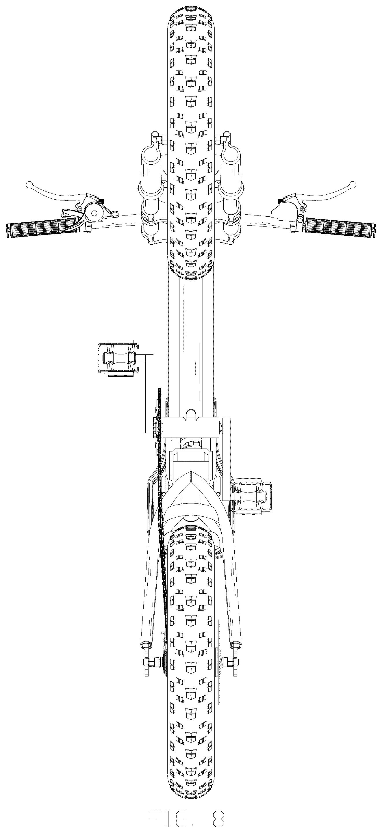 Patent USD1044604 Figure 8 – Bicycle