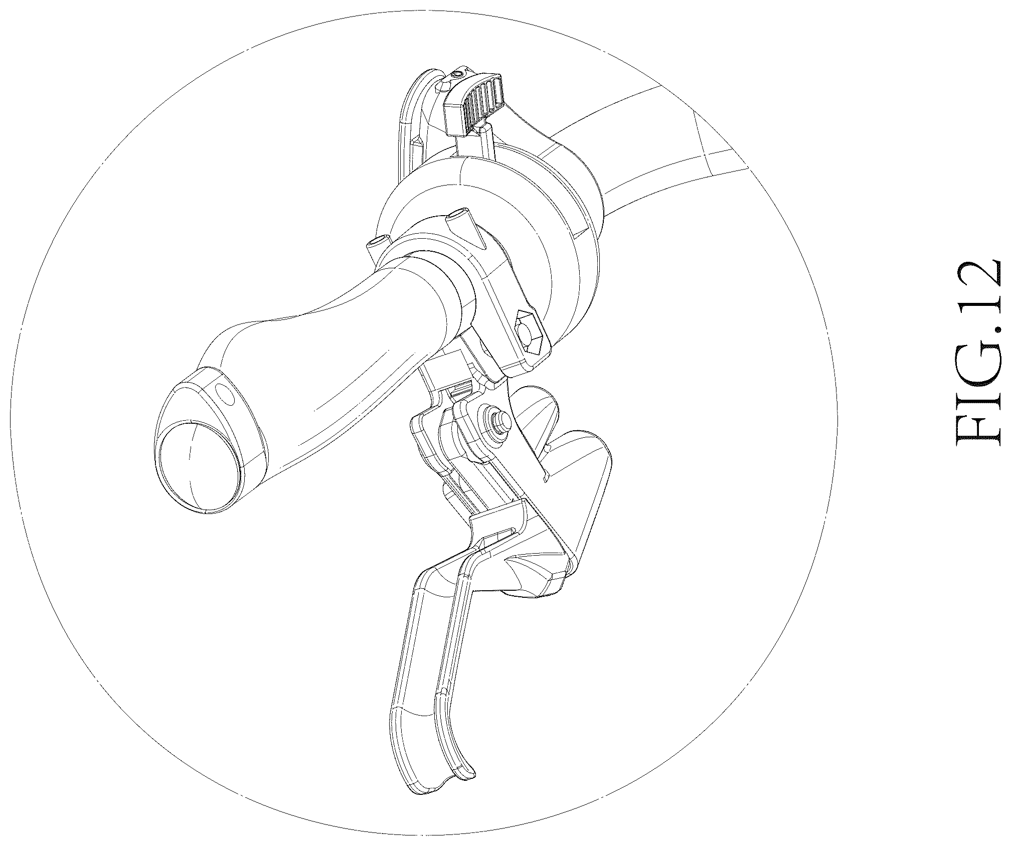 Patent USD1044605 Figure 12 – Electric tricycle